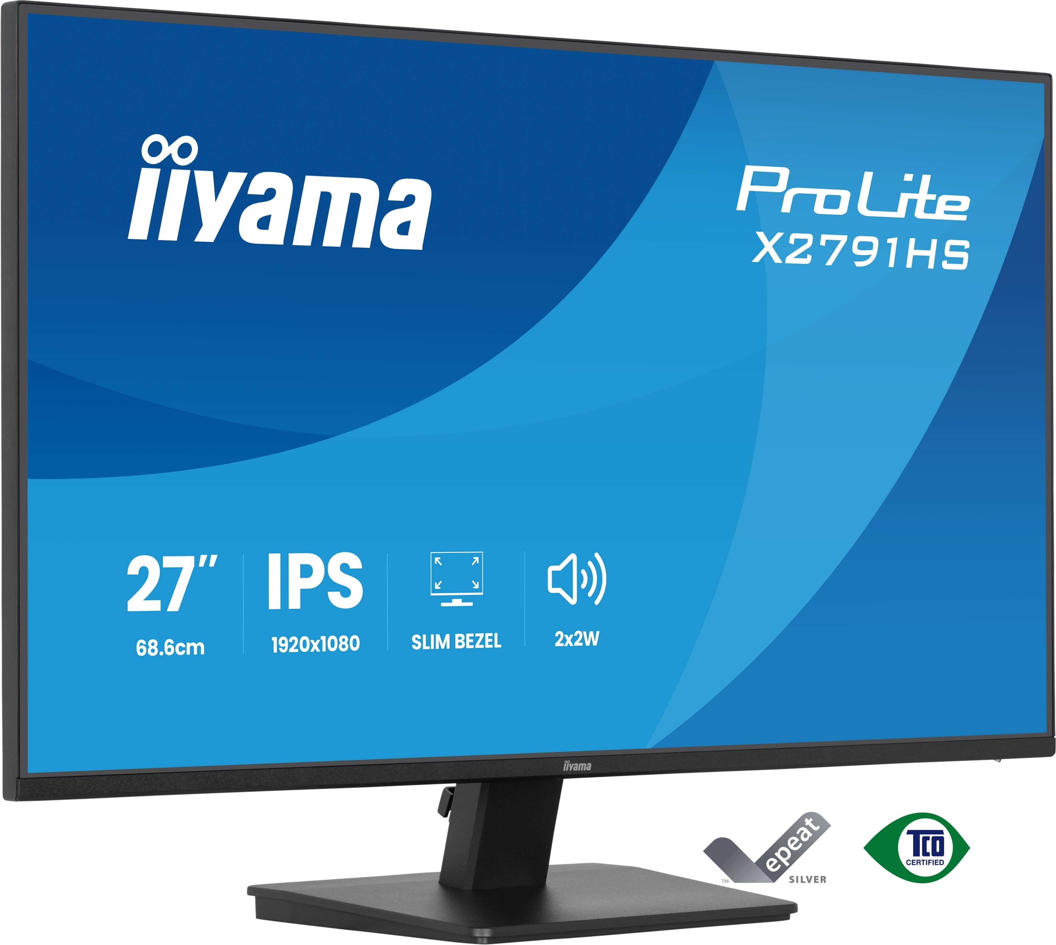 Monitor  27" X2791hs-B1 16:9 Hdmi+Dp Ips
