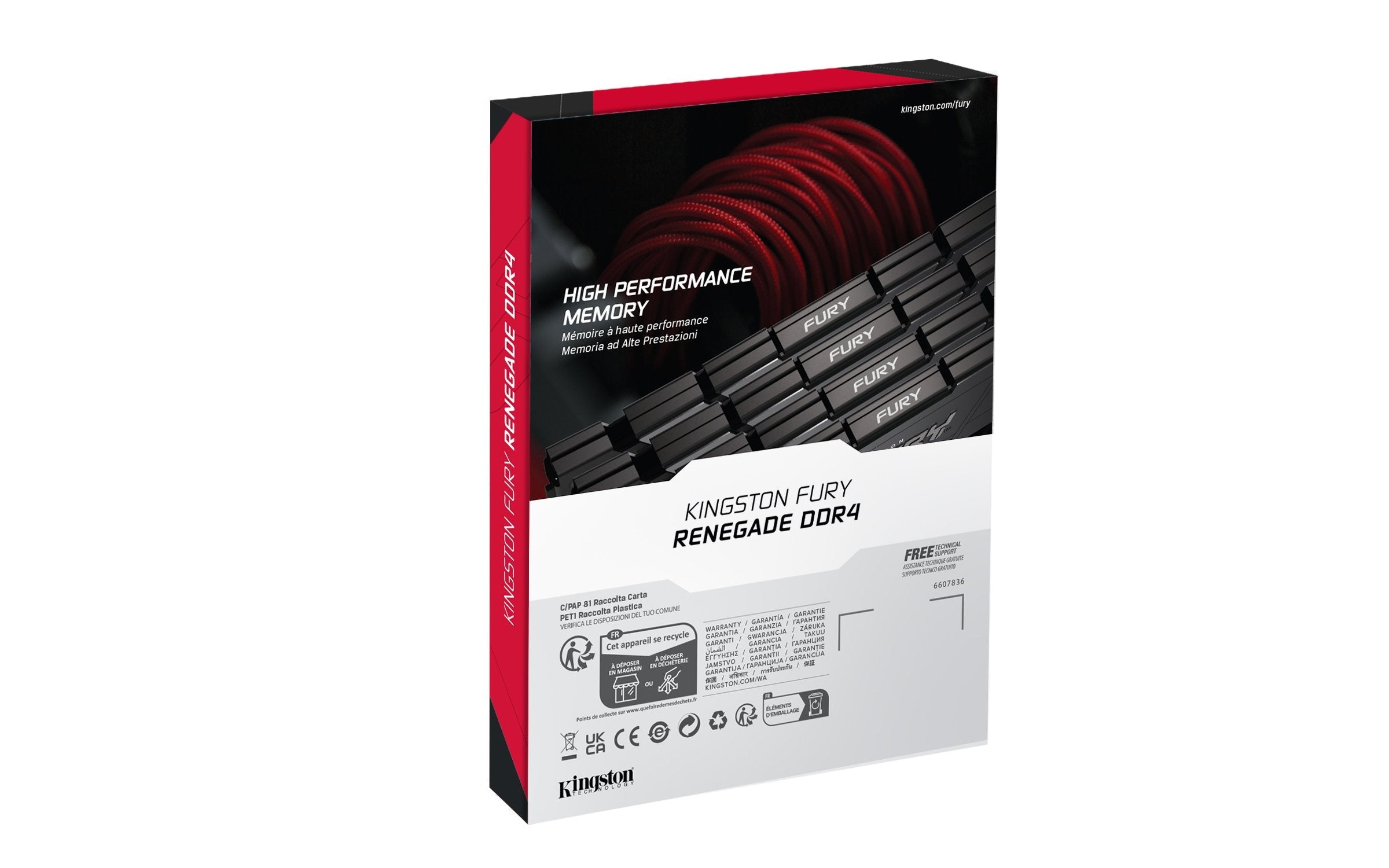 EAN 0740617337853 - Kingston Technology FURY Renegade módulo de memoria 1 x 8 GB 3600 MT/s imagen 5