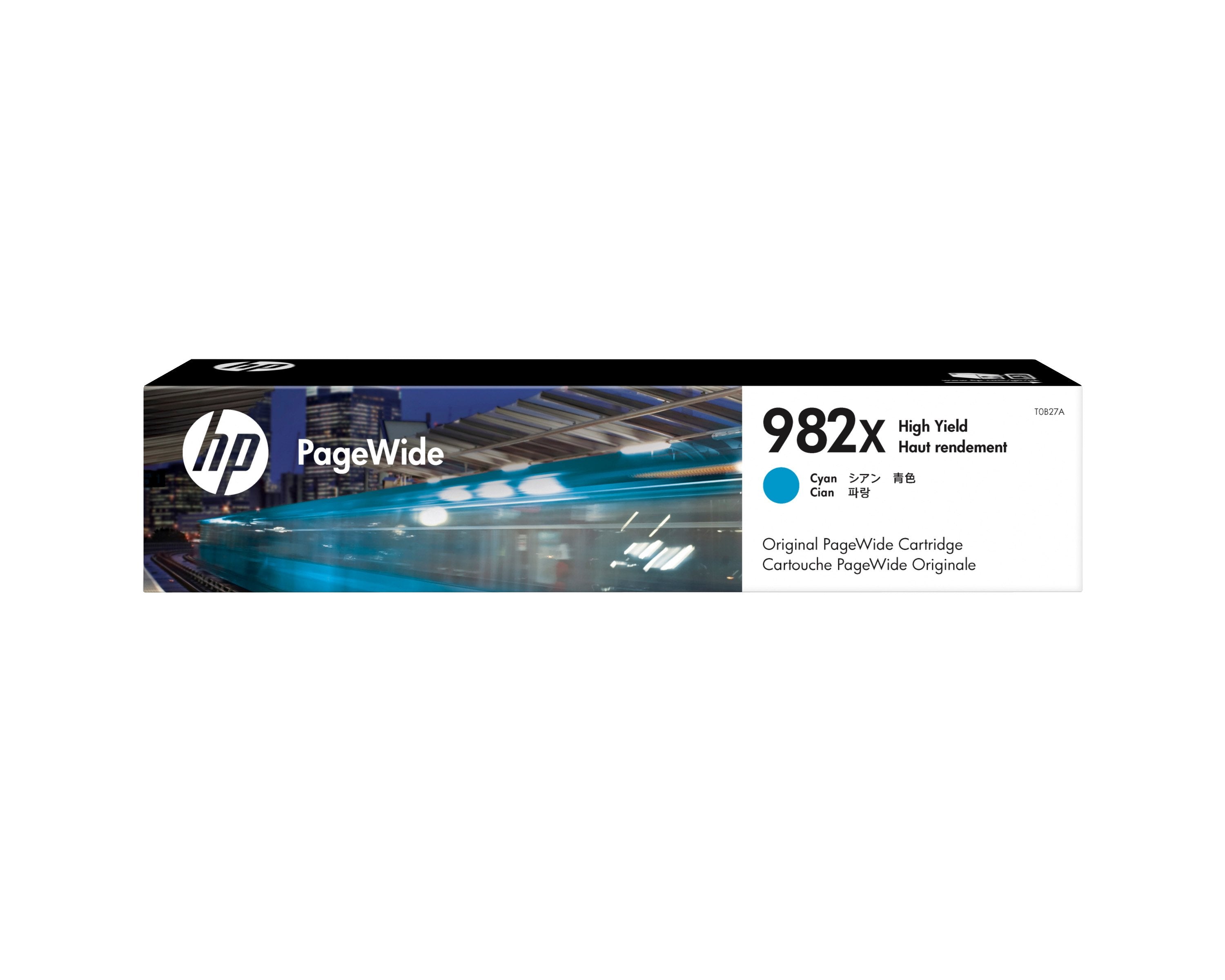 EAN 0190781050094 - HP 982X High Yield Cyan Original PageWide Cartridge cartucho de tinta 1 pieza(s) Alto rendimiento (XL) imagen 1