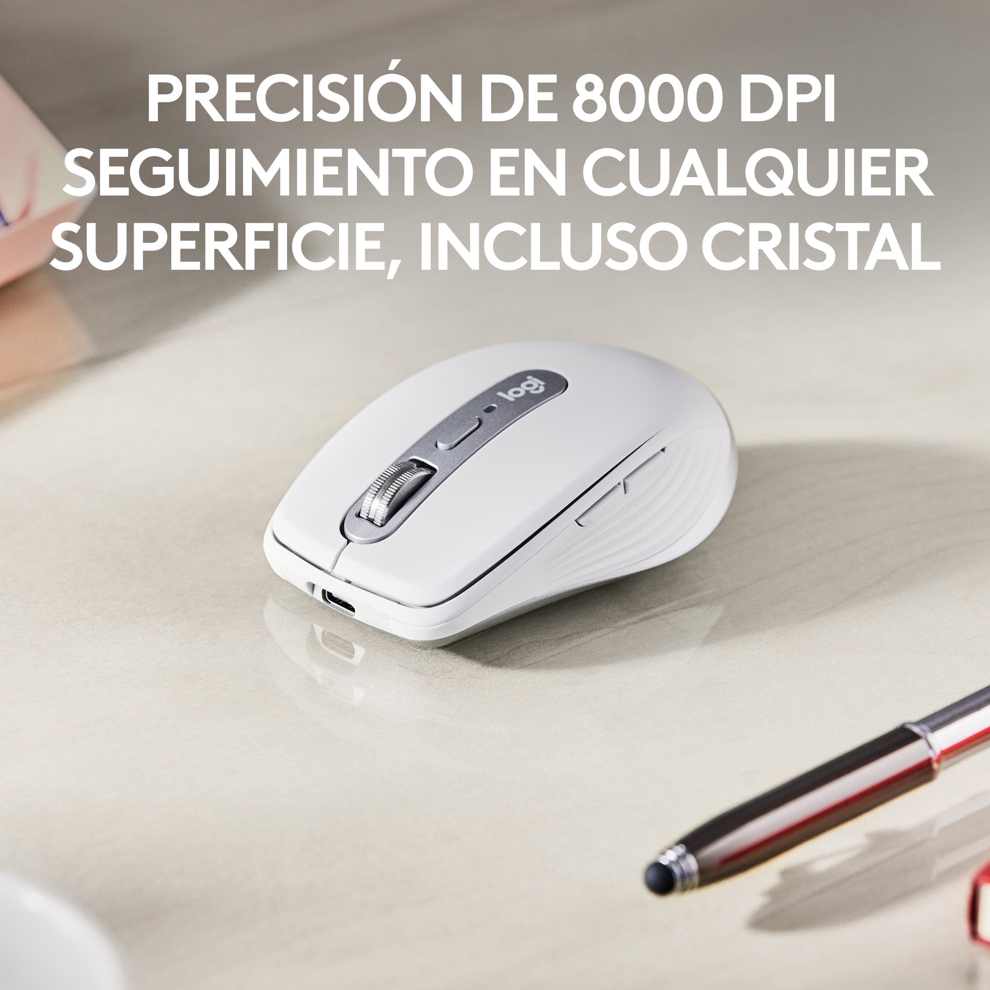 EAN 5099206112506 - Logitech MX Anywhere 3S for Business ratón Oficina mano derecha RF Wireless + Bluetooth Laser imagen 9