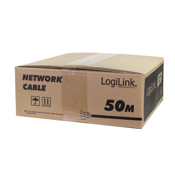 Logilink Erdverlegecable S/Ftp Cat7 Awg23 1000mhz Negro  50m