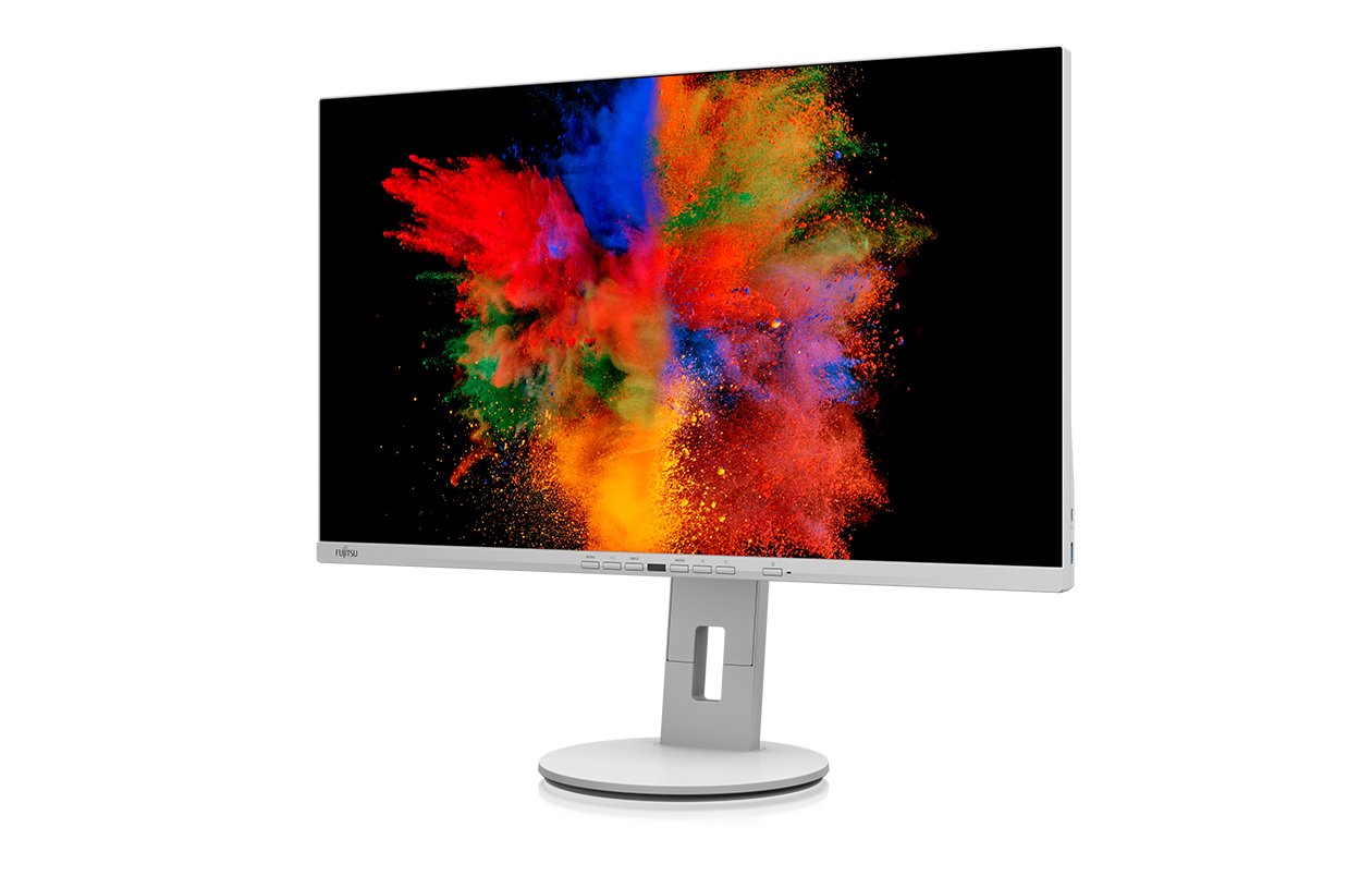 Monitor Fujitsu P2711 Te Qhd 27" 2560 X 1440 Pixeles Quad Hd Led Gris