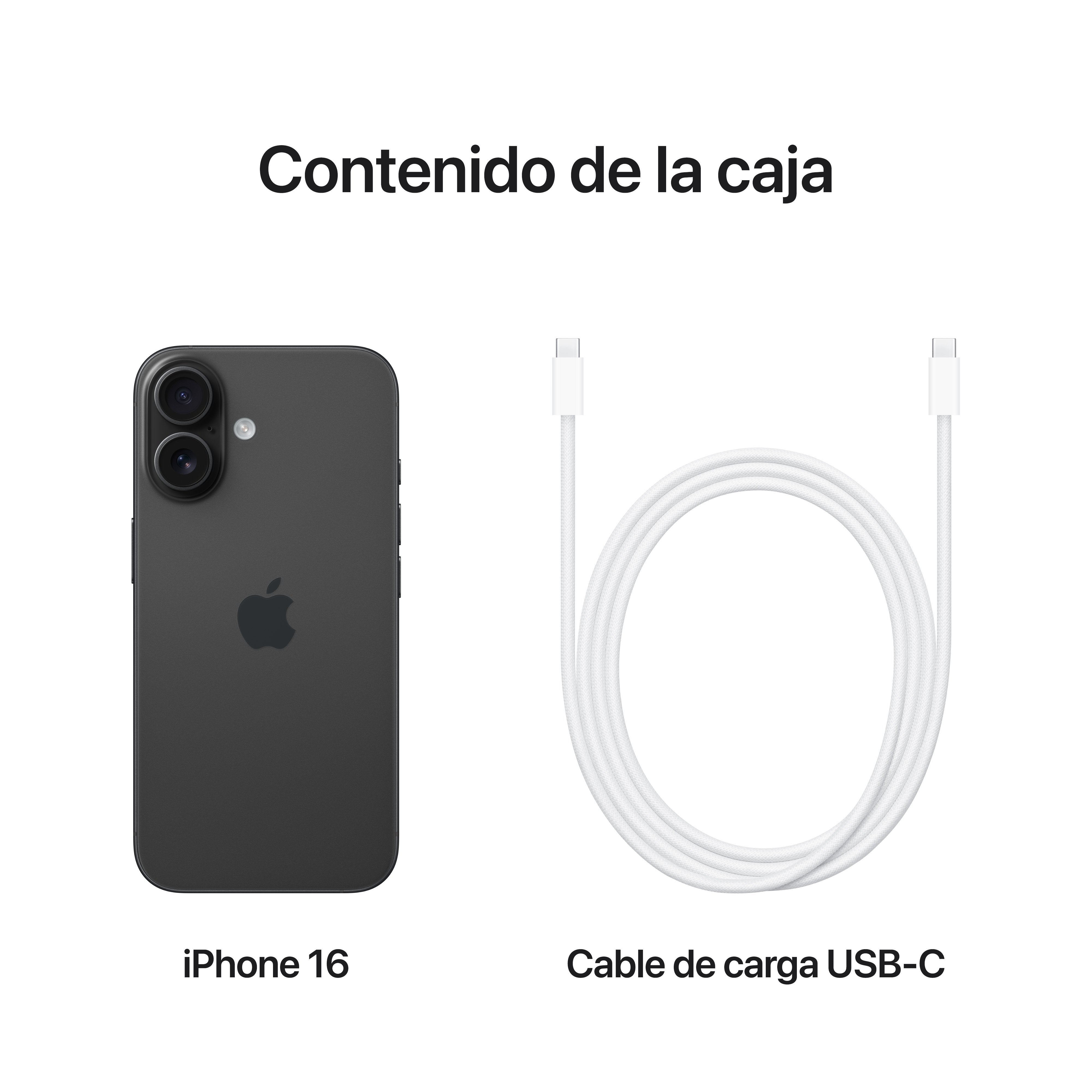 EAN 0195949821899 - Apple iPhone 16 15,5 cm (6.1") SIM doble iOS 18 5G USB Tipo C 128 GB Negro imagen 9