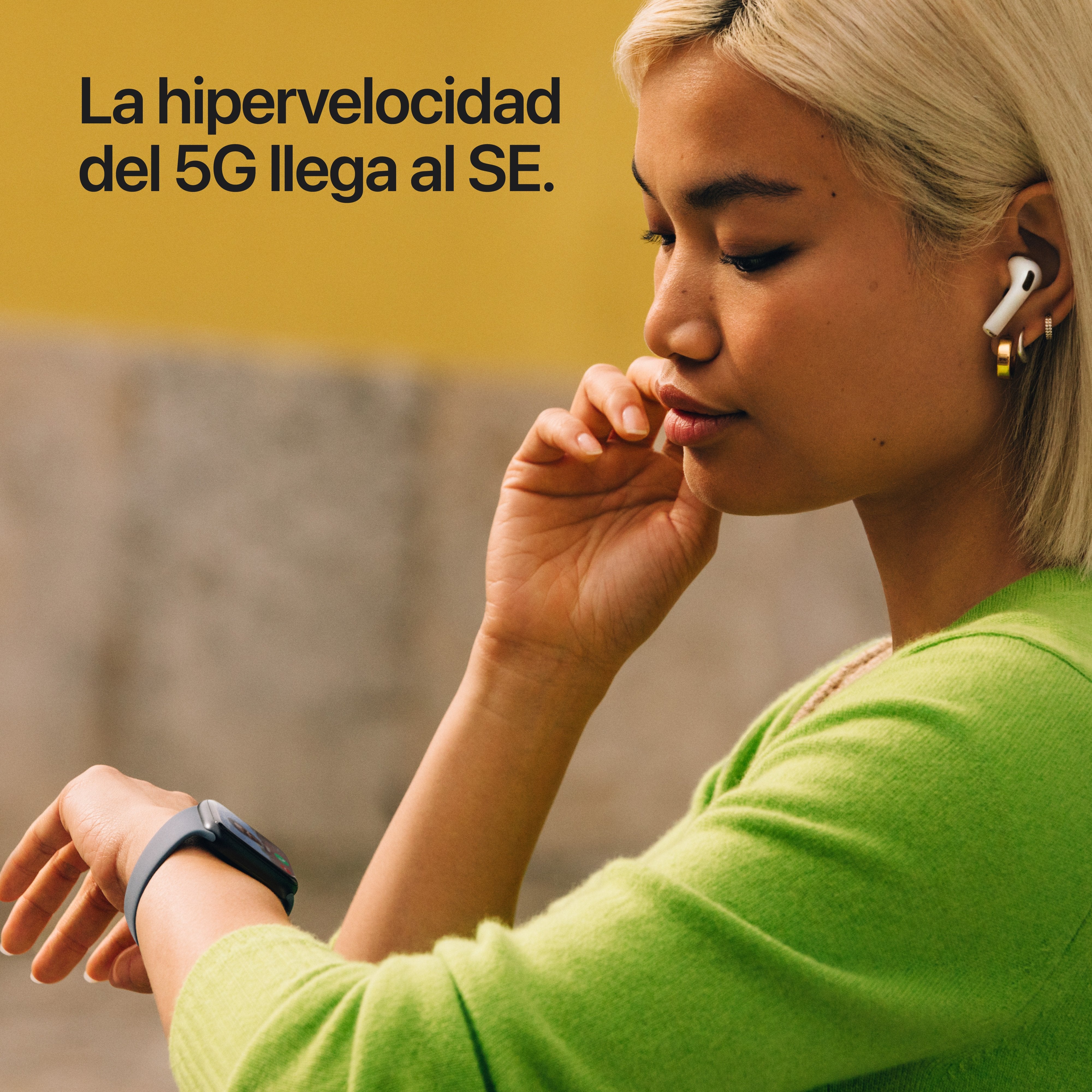 EAN 0195950431261 - Apple Watch SE (3nd generation) 4,52 cm (1.78") OLED 44 mm Digital 368 x 448 Pixeles Pantalla táctil 5G N imagen 4
