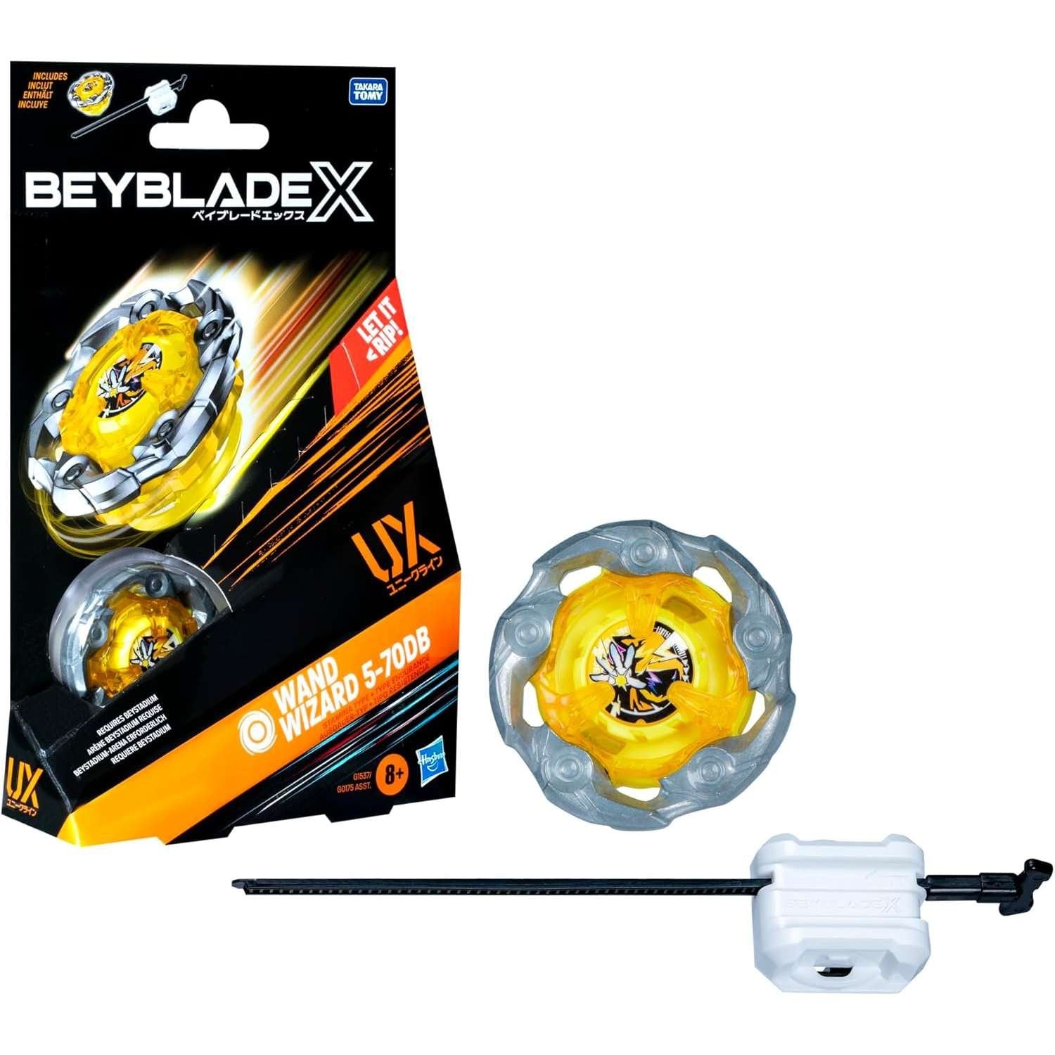 EAN 5010996295040 - Hasbro Beyblade X Starter Pack Wand Wizard 5-70DB UX Batalla de trompos imagen 1