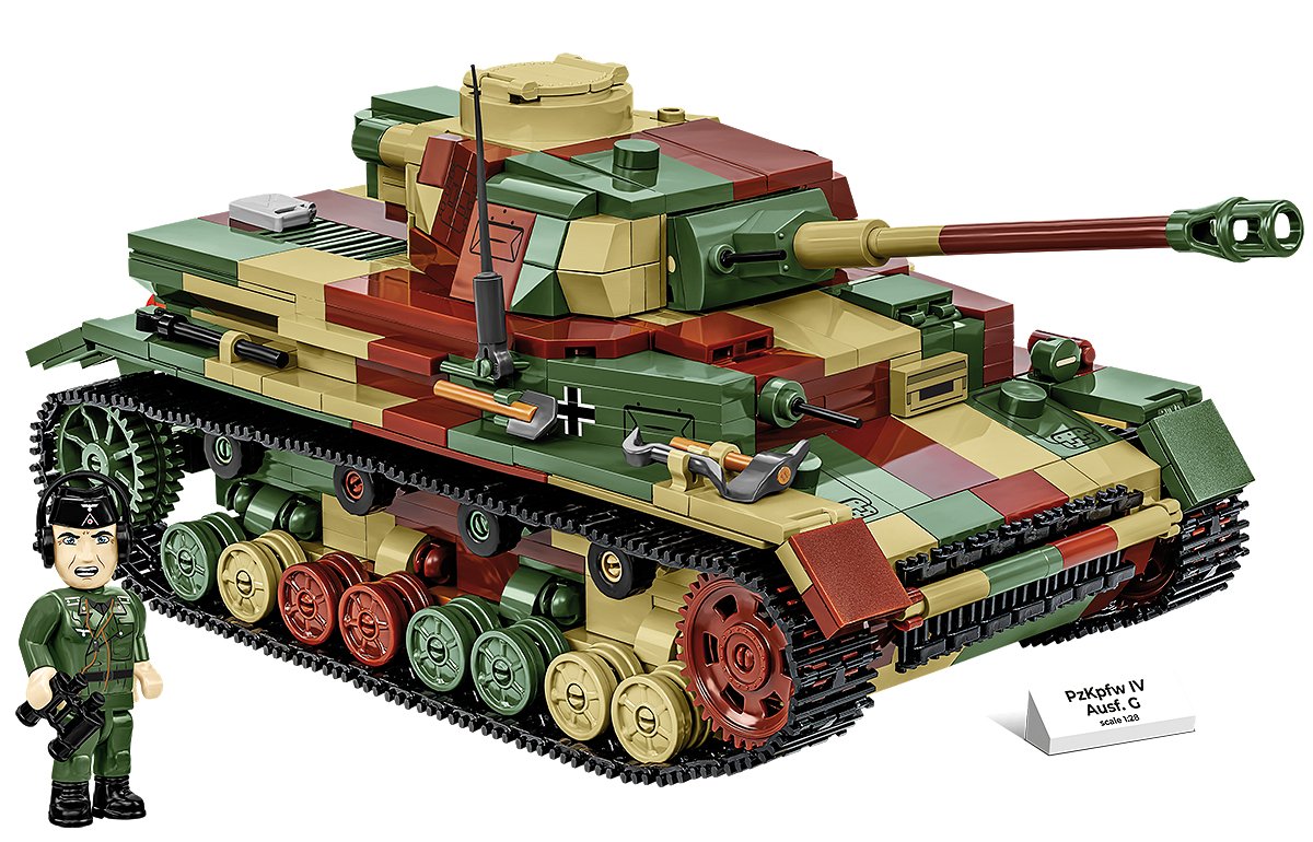 Cobi Blocks Wwii Pzkpfw  Iv Ausf.G 1107 Blocks