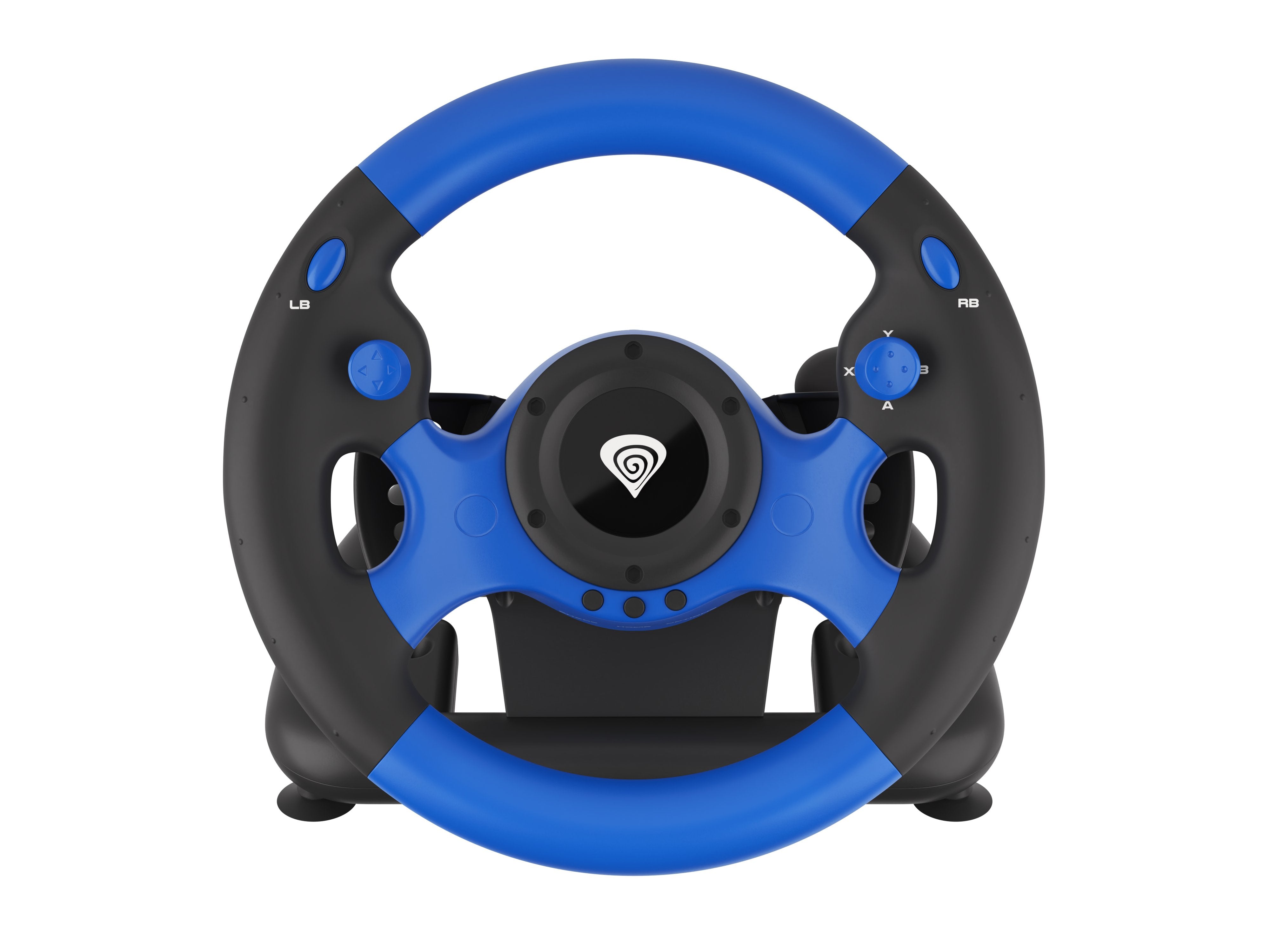 EAN 5901969425376 - GENESIS Seaborg 350 Negro, Azul USB Volante + Pedales Nintendo Switch, PC, PlayStation 4, Playstation 3,  imagen 7