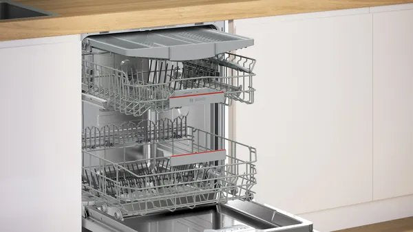 Bosch Home Smu4ecs28e Serie 4, Lavavajillas Acero Inoxidable Cepillado  Smu4ecs28e