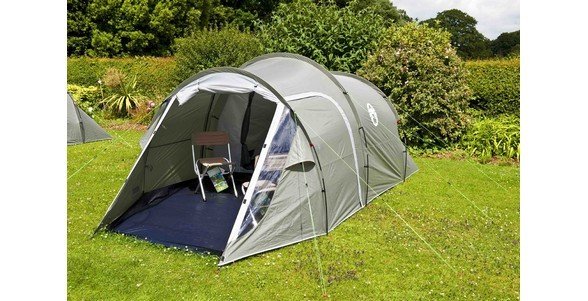 Tienda Túnel Coleman Coastline 3 Plus Verde Oliva/Gris, Modelo 2024 2000038886