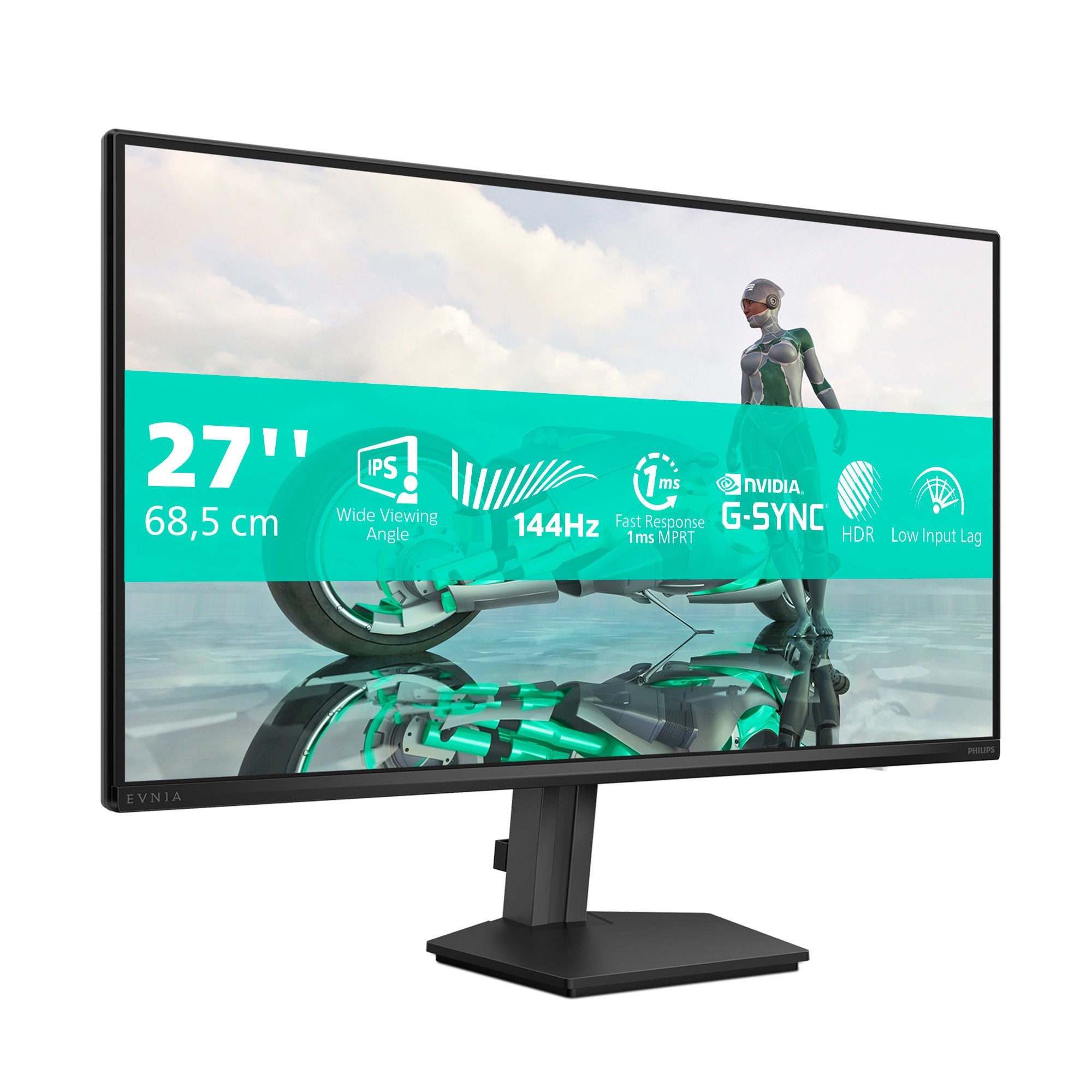 EAN 8721038004274 - Philips Evnia 3000 27M2N3200NF/00 pantalla para PC 68,6 cm (27") 1920 x 1080 Pixeles Full HD LCD Gris imagen 2