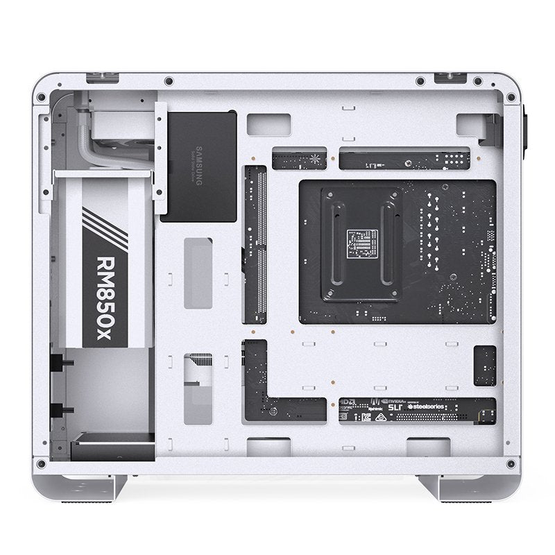 Jonsbo U4 Mini Micro-Atx-Gehäuse, Temperojo Glass - Blanco