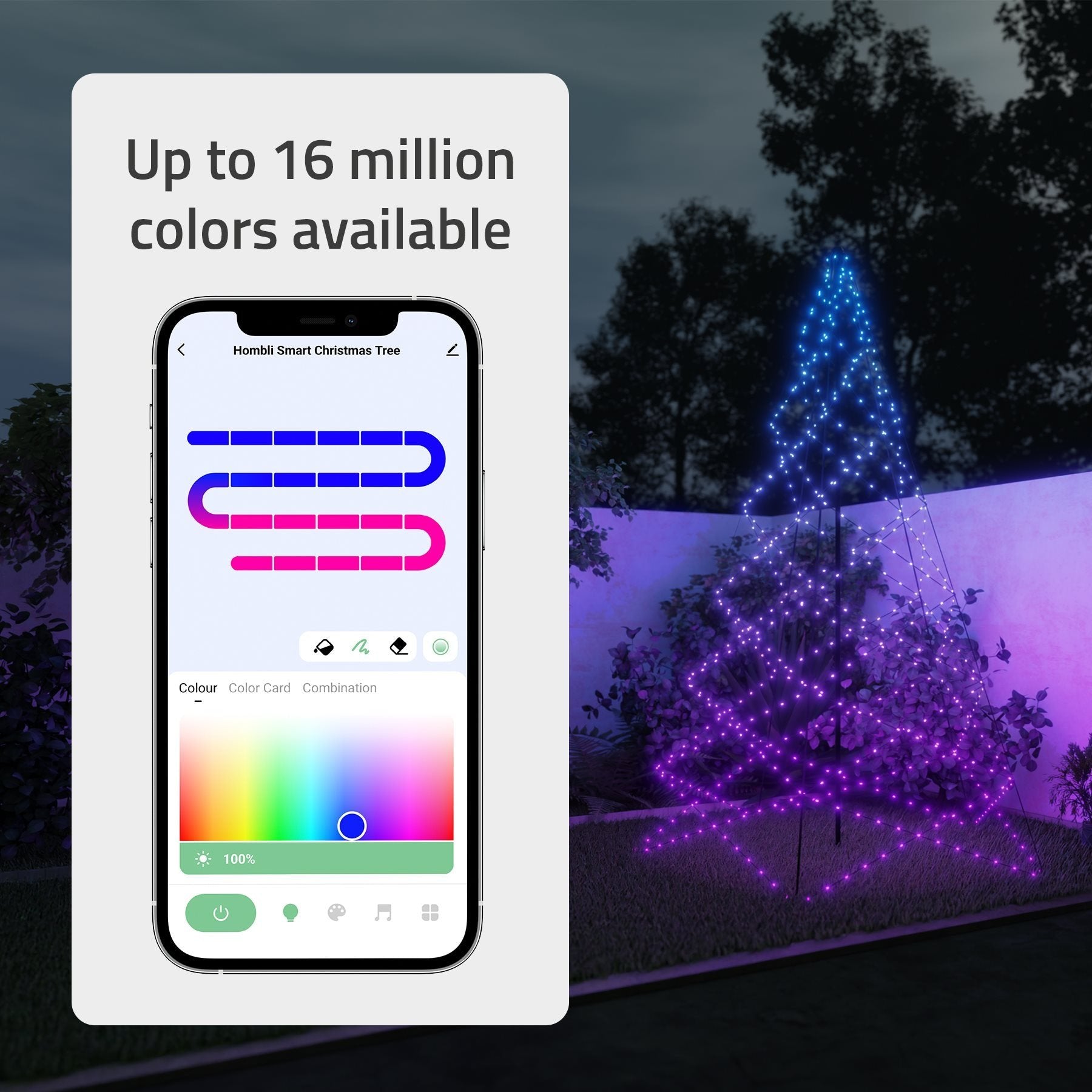 Hombli Smart Christmas Tree Rgb