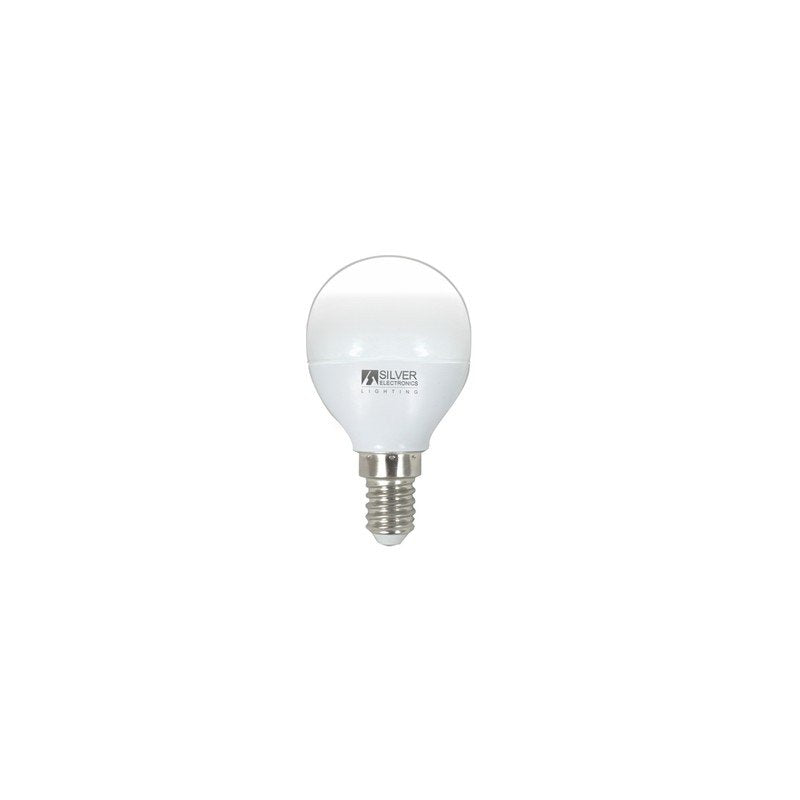 Bombilla Led Decorativa Silver Electronis Esferica 7w=70w -  E14 -  5000k -  620 Lm -  Luz Blanca -  A+