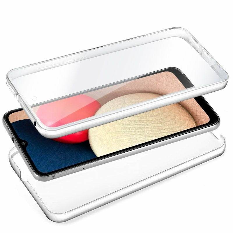 Funda Resistente Para Móvil, De Tipo Transparente, Silicona Semirígida 360º, Cubre Parte Frontal Y Trasera Del Smartphone.
Nada Podrá Destruir Tu Smartphone, Ni Caídas, Ni Golpes, Ni Arañazos... Tanto La Pantalla