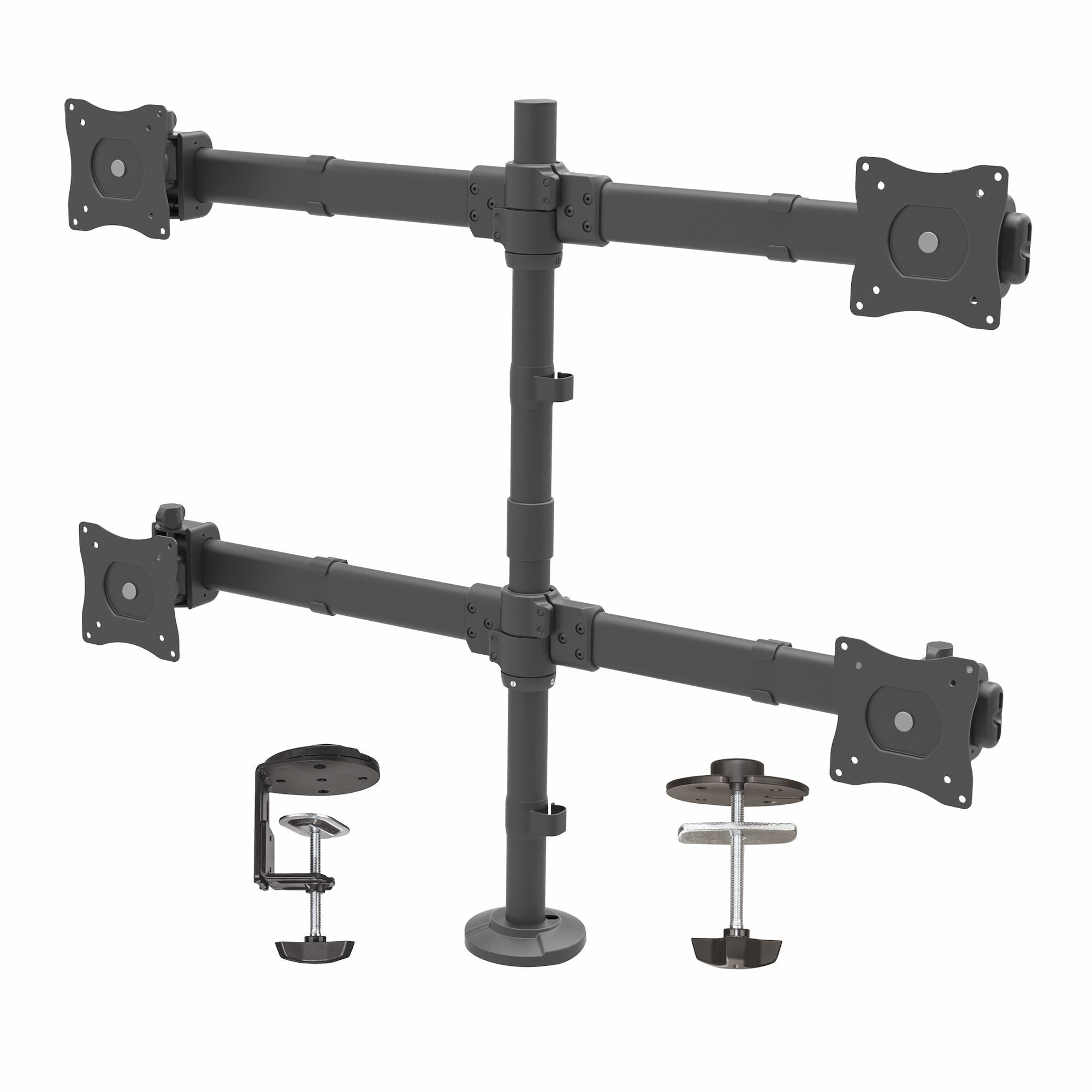 EAN 0065030867795 - StarTech.com ARMQUAD soporte para monitor 68,6 cm (27") Negro imagen 1