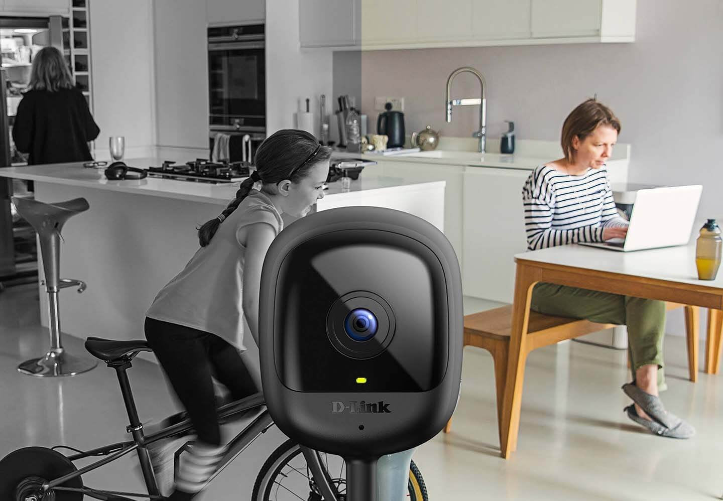 Camara Ip Wifi D-Link Dcs-6100lhv2 Fullhd 120âº Tamaã±O Compacto Cloud Recording