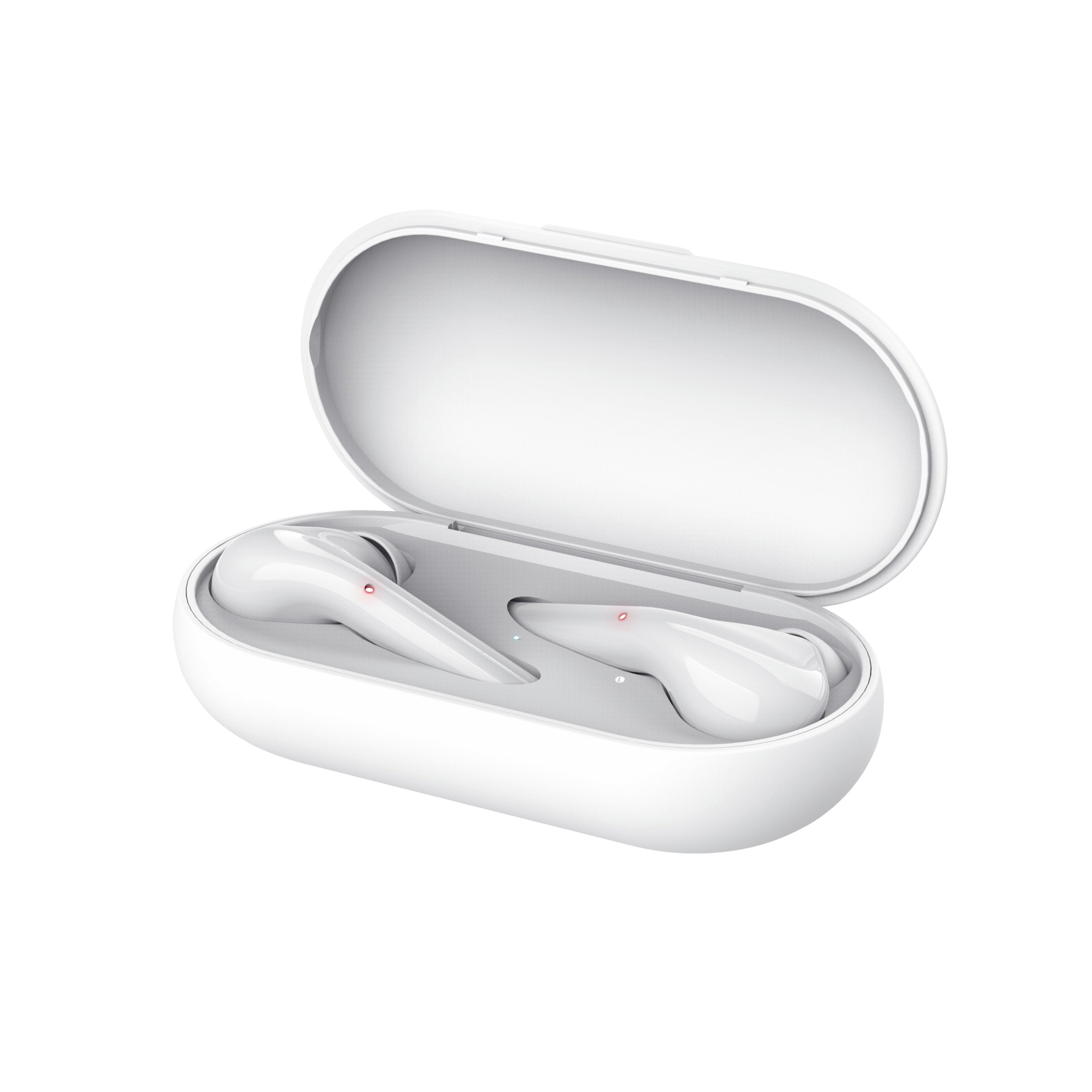 Auriculares Bluetooth Trust Nika Touch Con Estuche De Carga Autonomía 6h Blancos