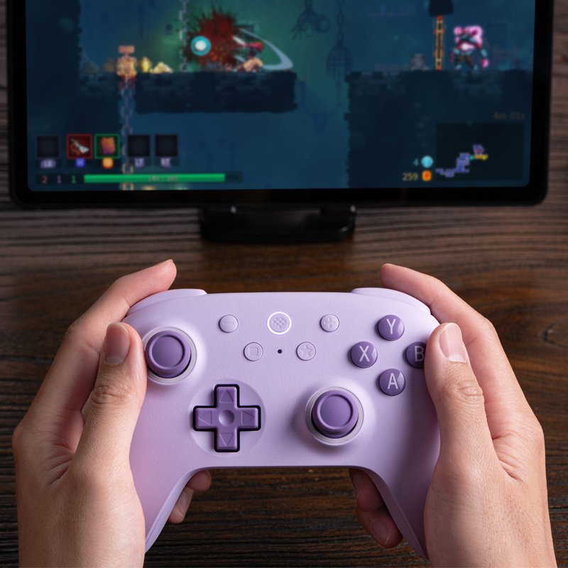 EAN 6922621505983 - 8Bitdo Ultimate 2C Púrpura Bluetooth/RF/USB Gamepad Android, PC imagen 10