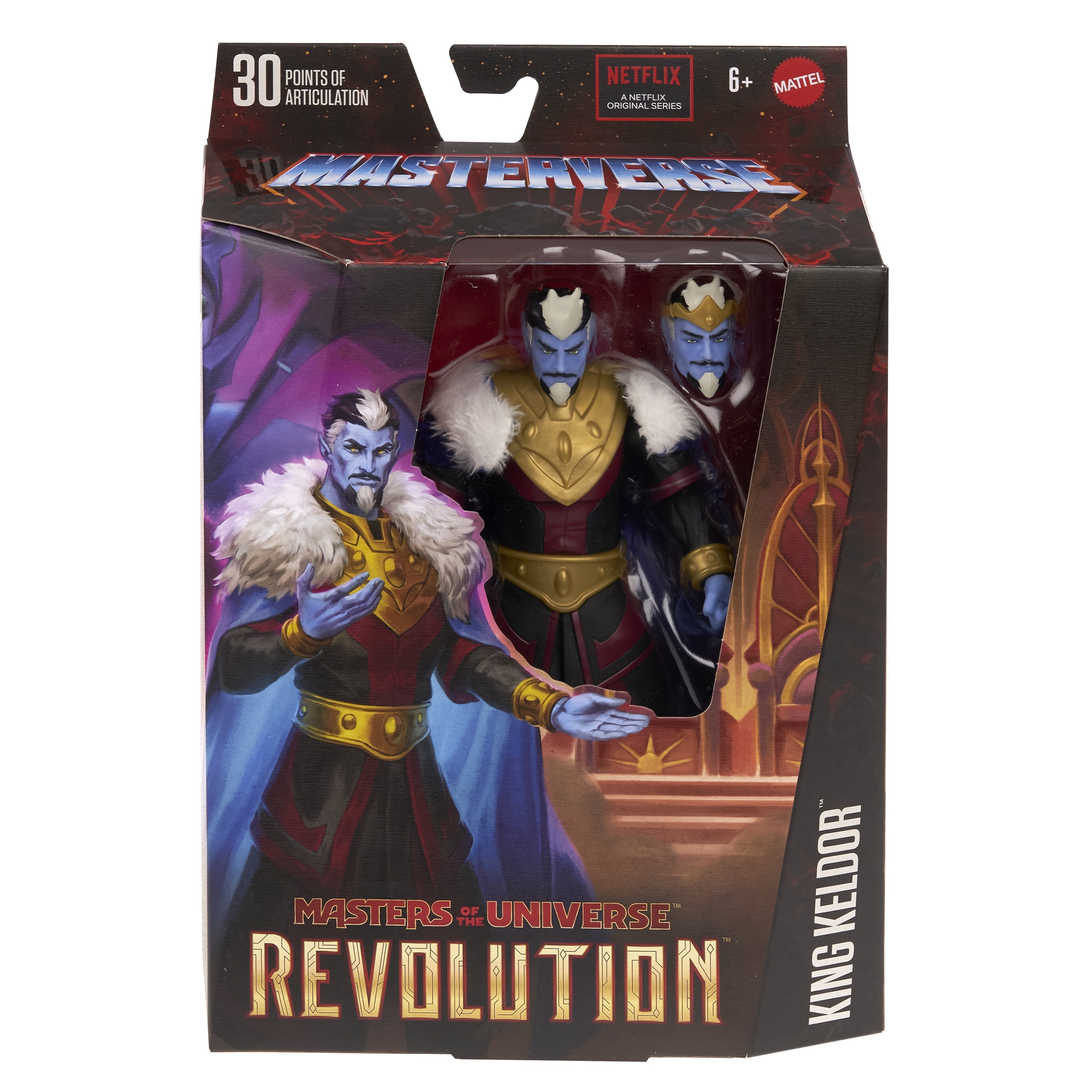 Mattel Masters Of The Universe Masterverse King Keldor, Figura Hyc50