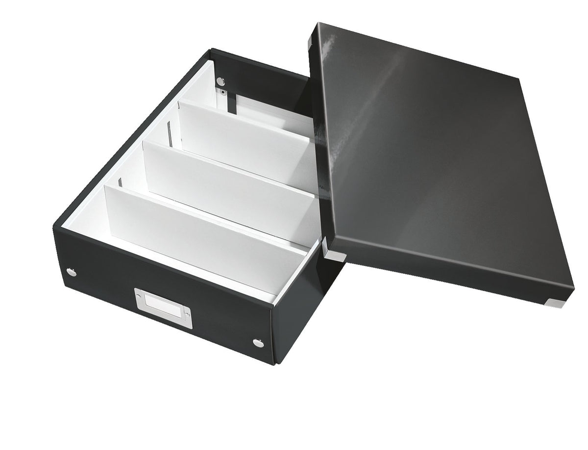 EAN 4002432105199 - Leitz 60580095 caja de almacenaje Caja de cartón Negro imagen 2