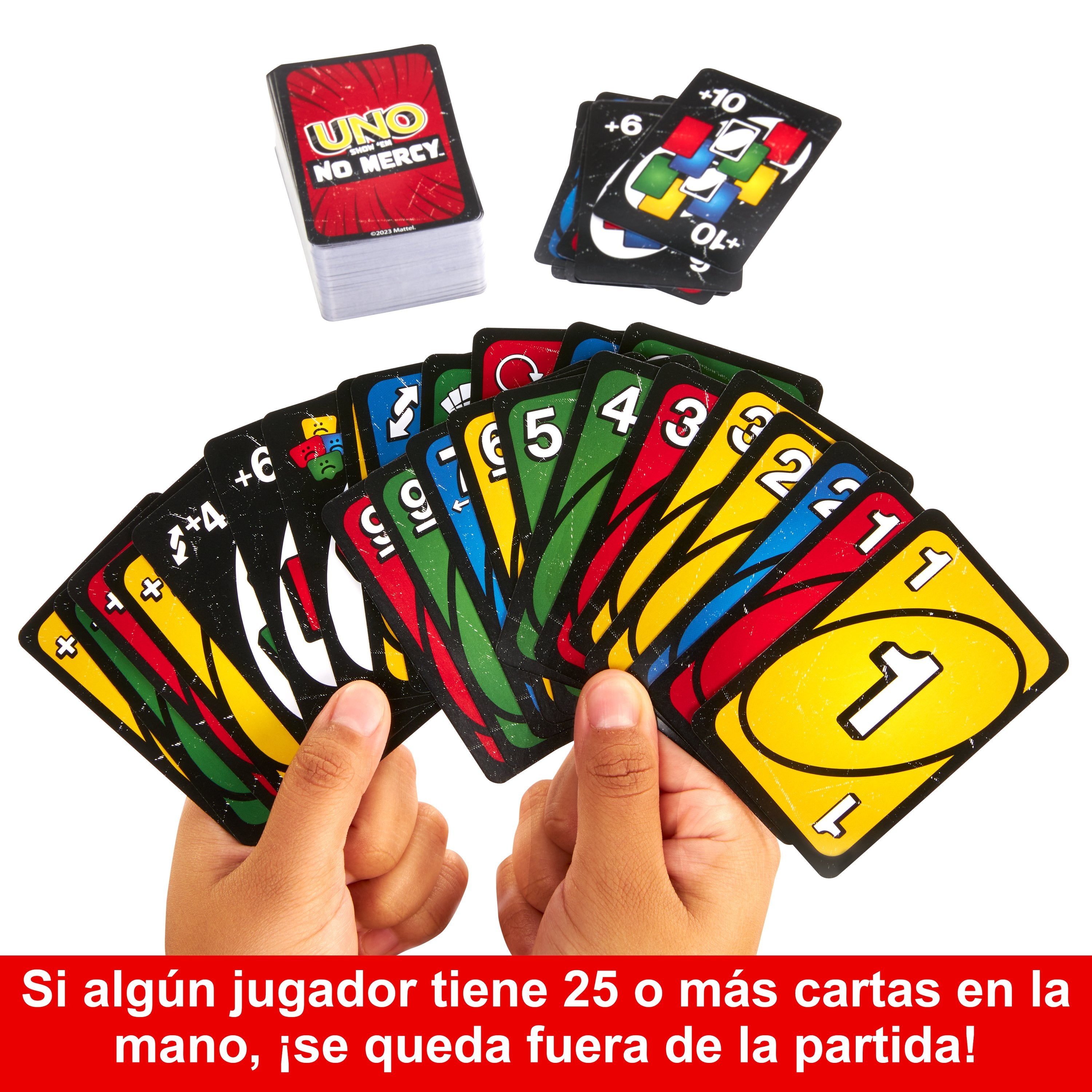EAN 0194735220809 - Mattel Games HWV18 juego de tablero UNO Show 'em No Mercy Perder las cartas imagen 11