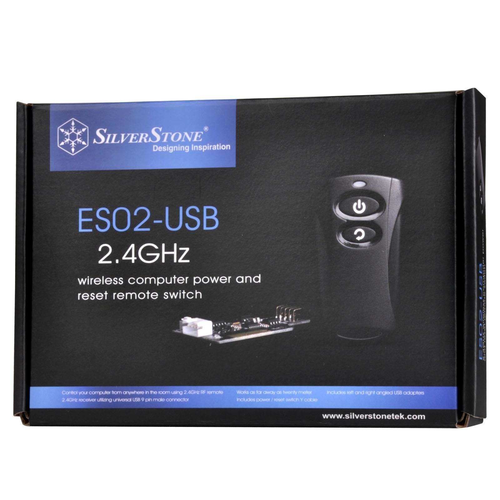 EAN 4710007223963 - Silverstone ES02-USB mando a distancia RF inalámbrico PC Botones imagen 10