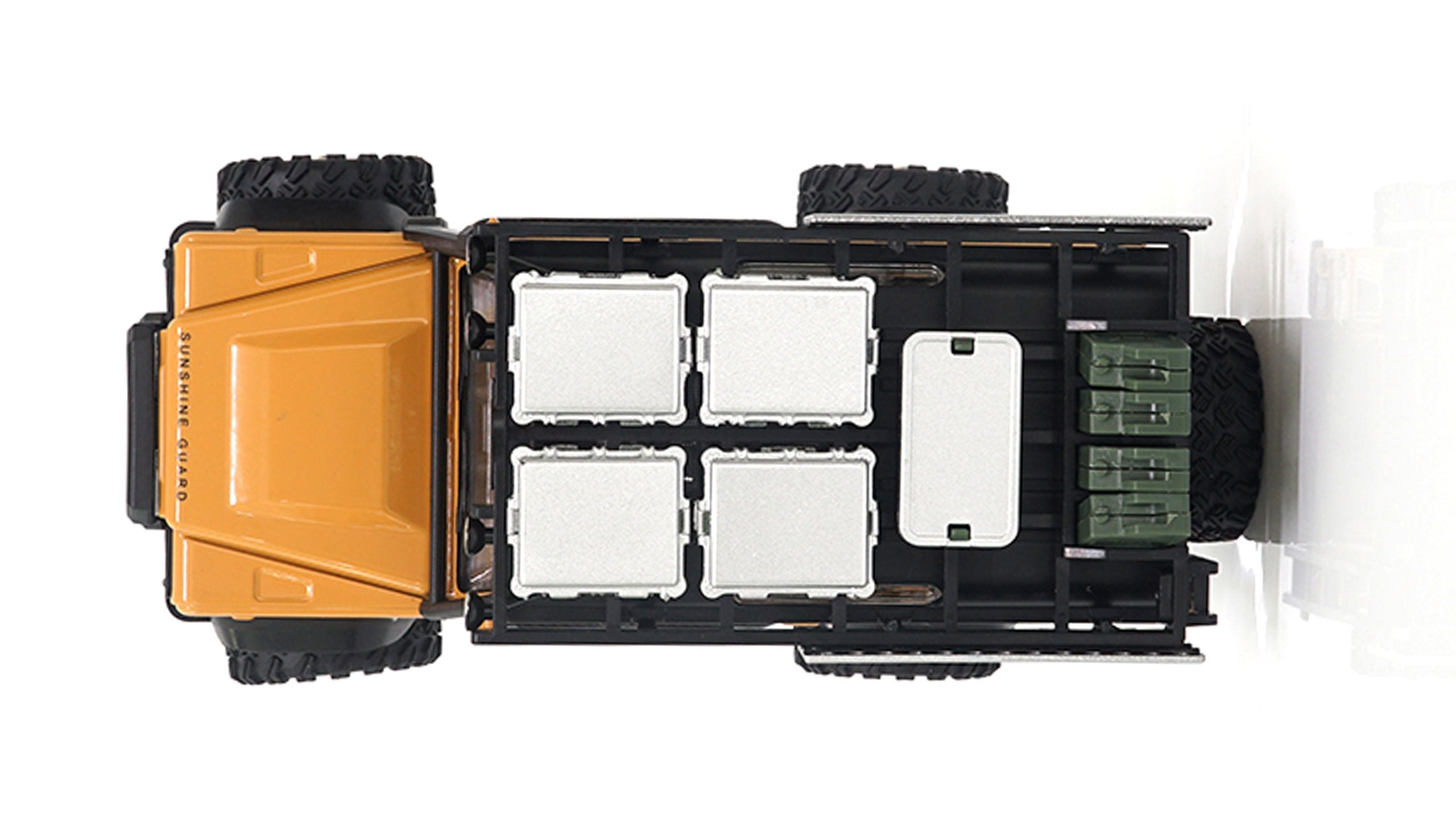 Amewi Rc Auto D90x28 Crawler 4wd Li-Po Akku 300mah Amarillo 8+