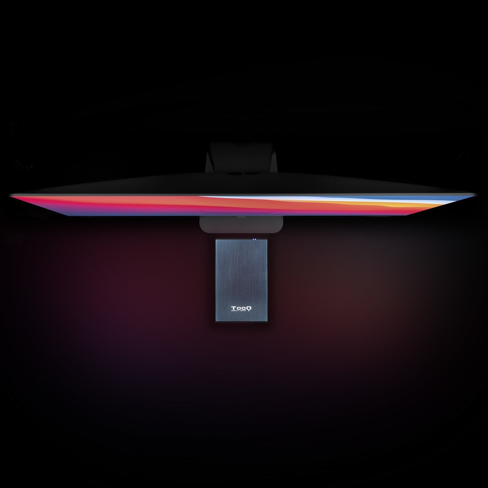 Tooq Carcasa Externa Hdd/Sdd 2.5" Hasta 9,5mm Sata Usb 3.0 - Azul Marino Metalizado