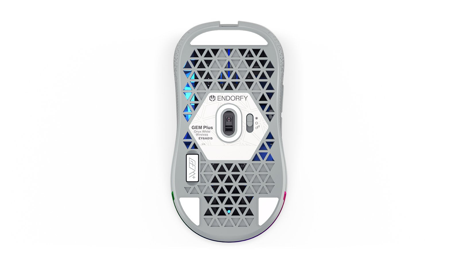 EAN 5903018666655 - ENDORFY GEM Plus Wireless Onyx White ratón Juego Ambidextro RF Wireless + USB Type-C Óptico 26000 DPI imagen 8
