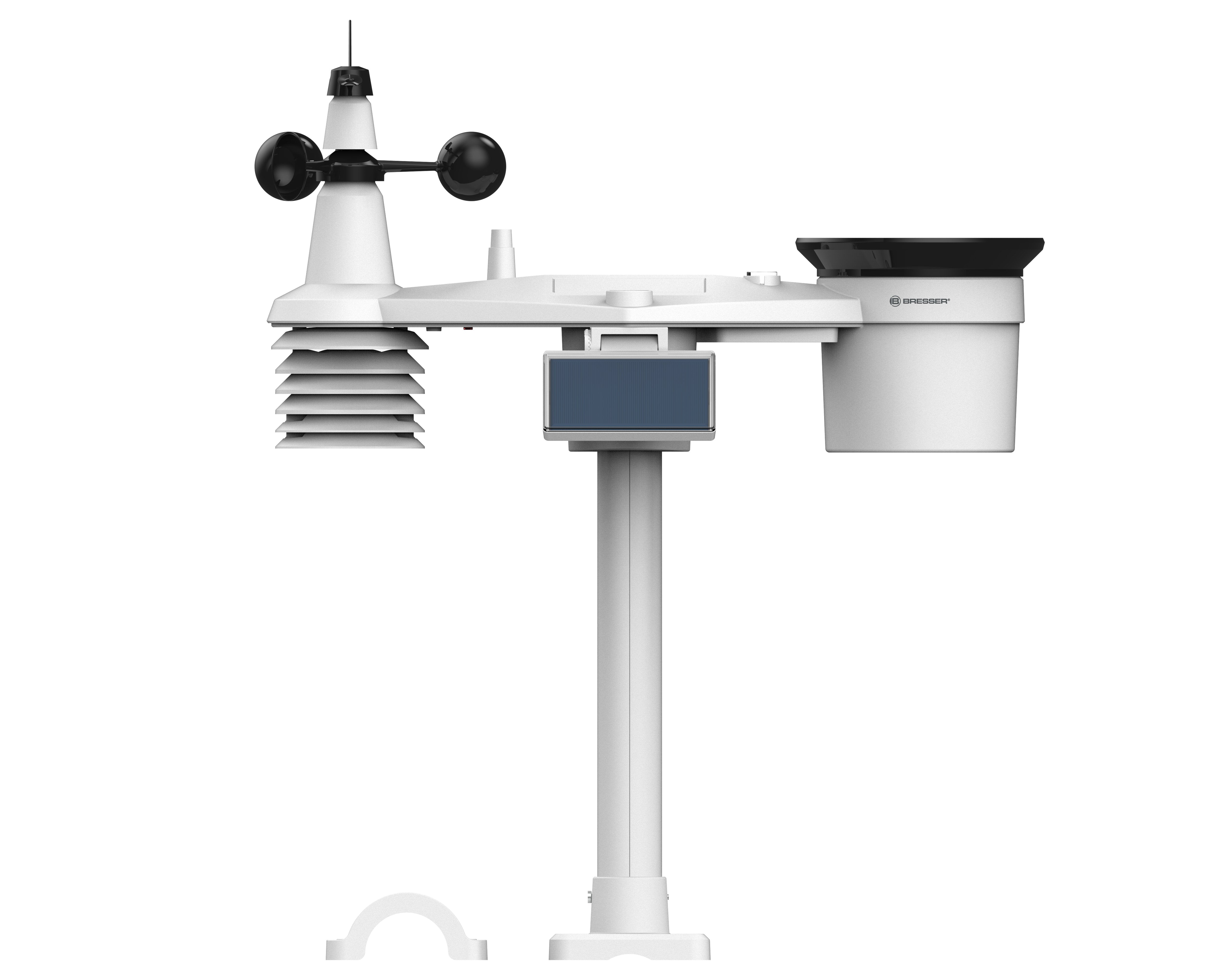 Bresser Optics 7003220 Estación Meteorológica Digital Negro Lcd Batería/Solar Wifi