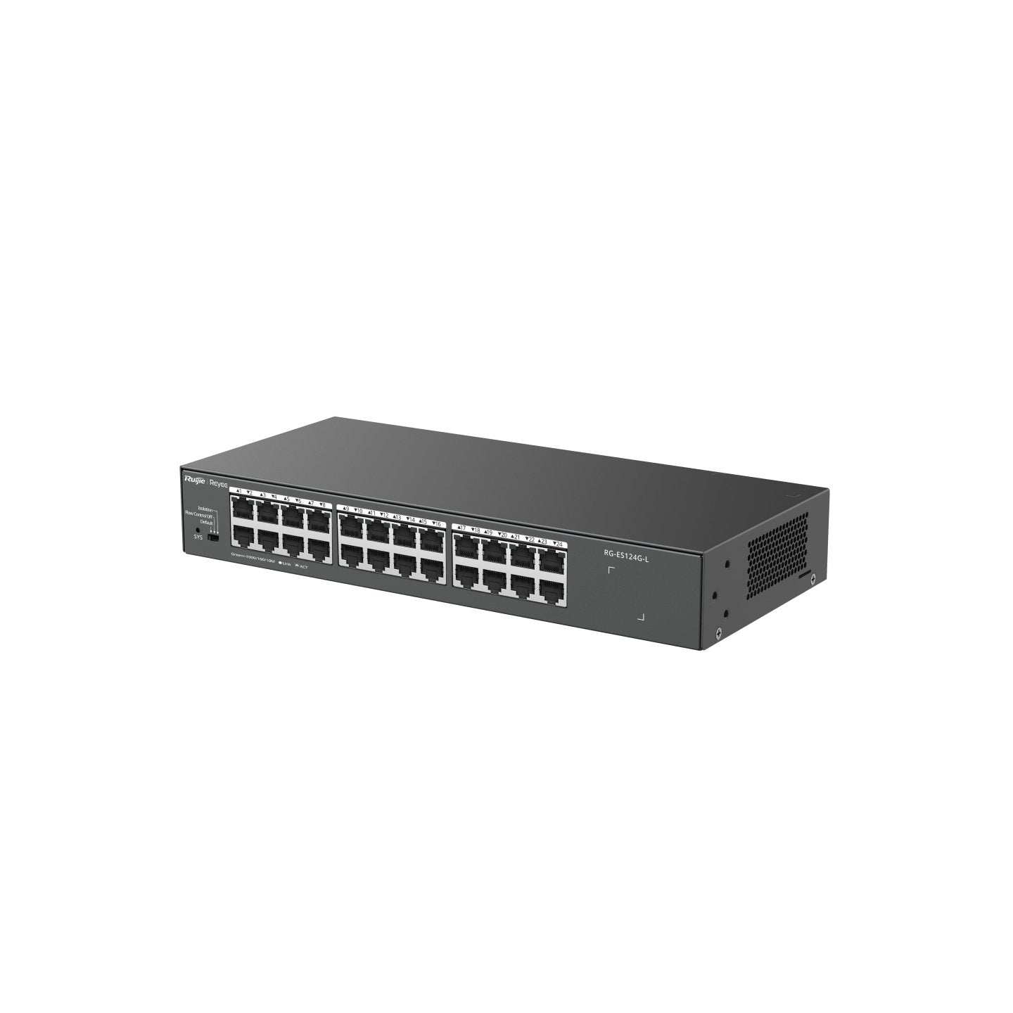 Switch Ruijie Rg-Es124g-L 16 Puertos Gigabit Metal Housing