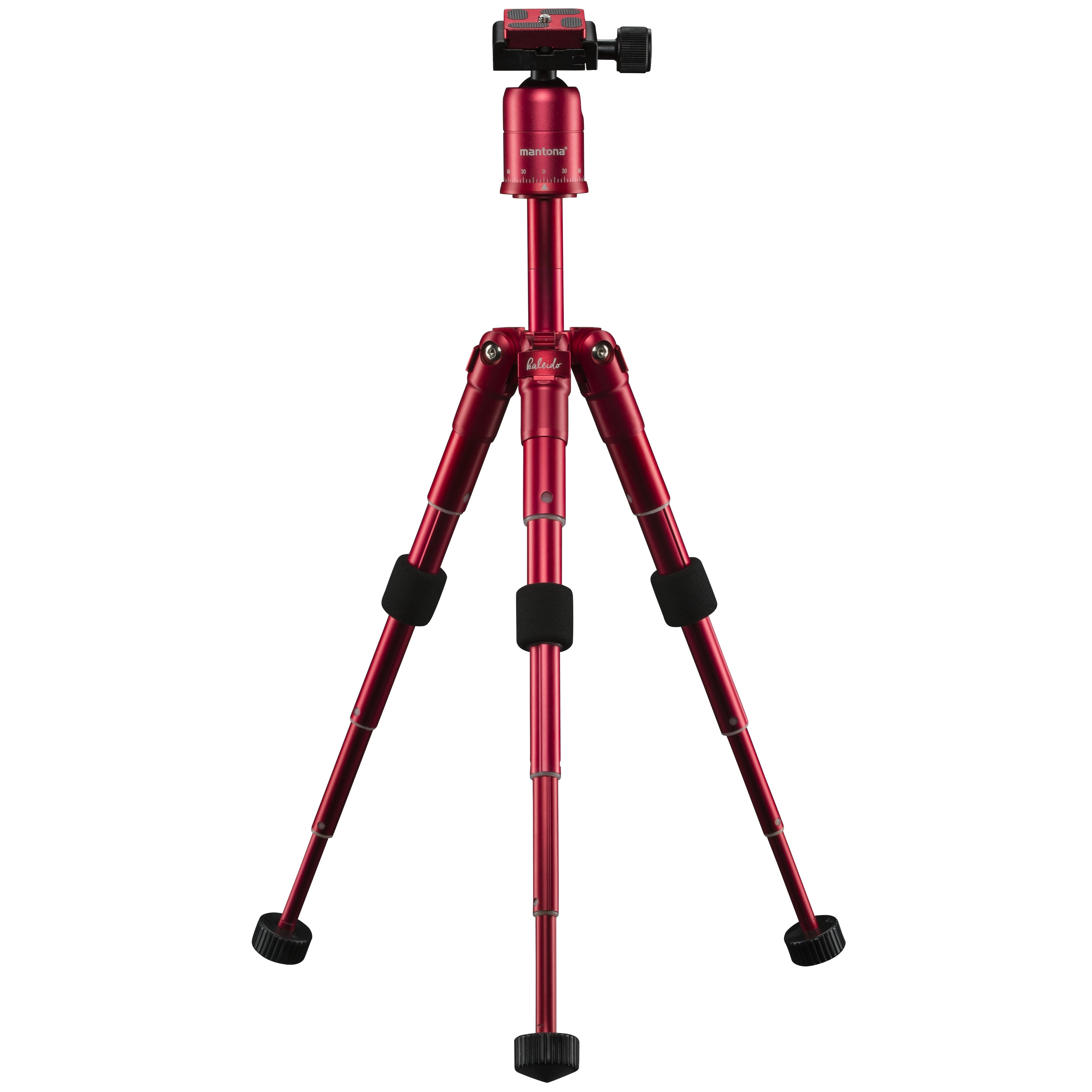 Mantona 21183 Tripode Digitales  Cámaras De Película 3 Pata(S) Rojo