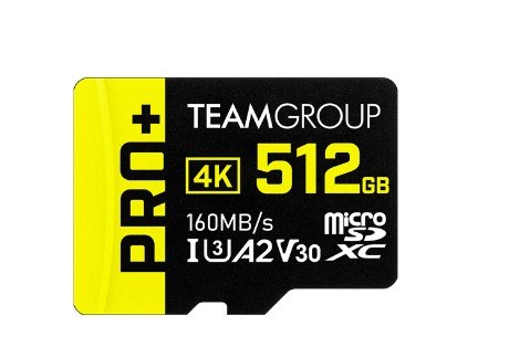 Tarjeta Team Group Pro+ Microsdxc Uhs-I U3 A2 V30 512gb