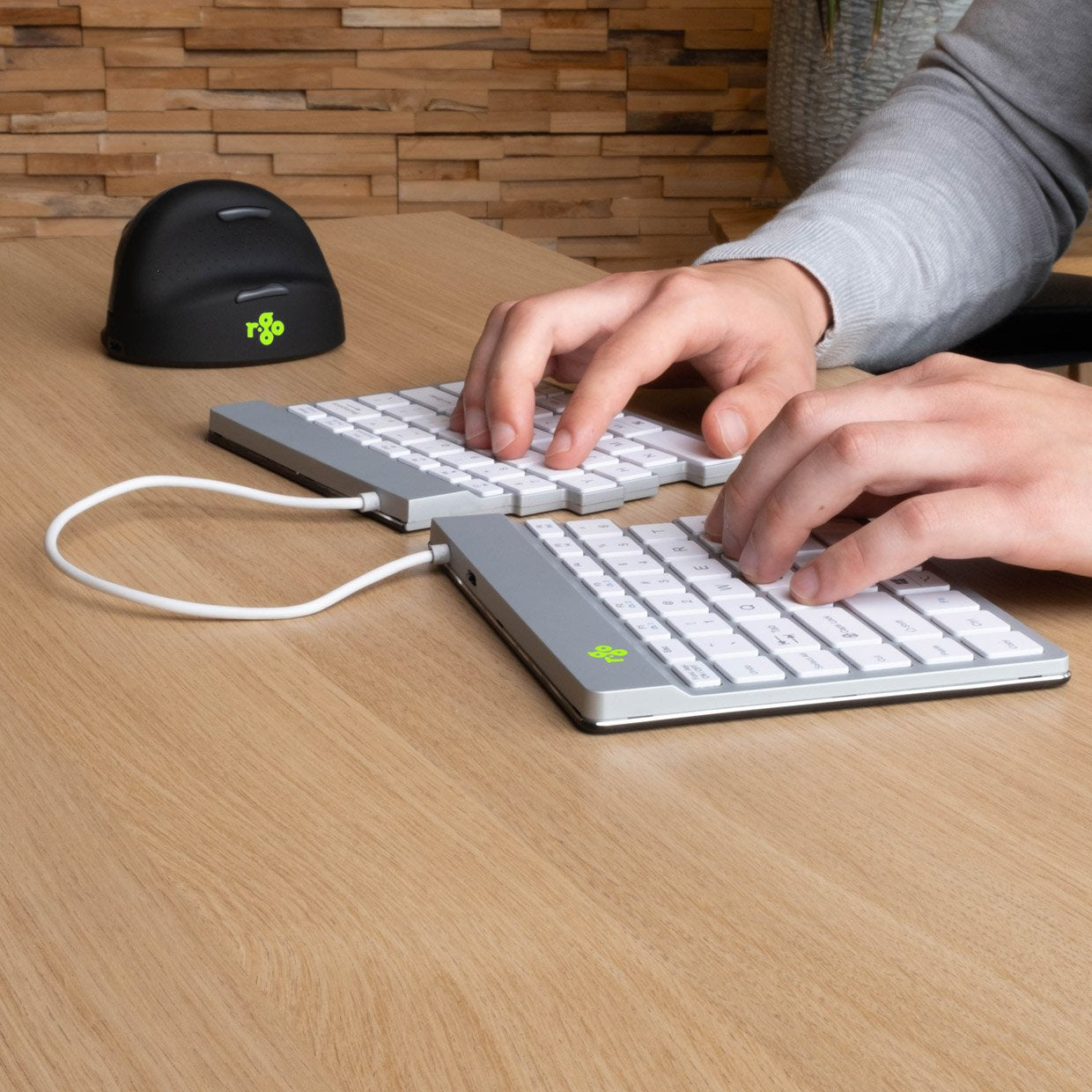 EAN 8719274491859 - R-Go Tools RGOSBUSWLWH teclado Oficina Nórdico imagen 4