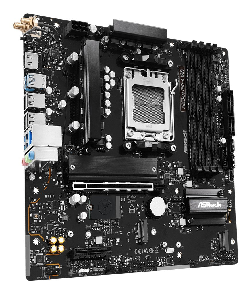 Asrock A620am Pro-A Wifi, Placa Base 90-Mxbsy0-A0uayz