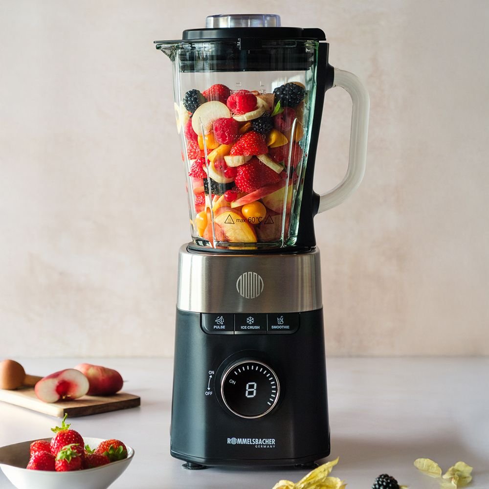 Rommelsbacher Standmixer Mx 1260 (Negro/Edelstahl, 1200 Watt, 1,5 Liter) Mx 1260