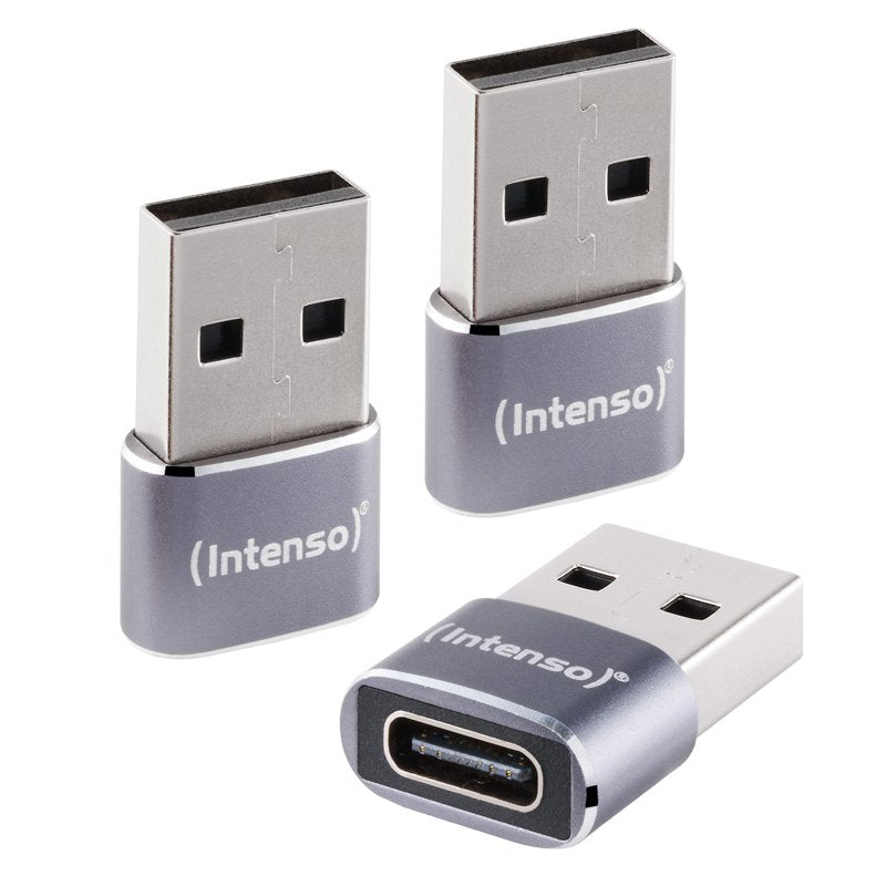 EAN 4034303038060 - Intenso 7600013 cambiador de género para cable Antracita imagen 1