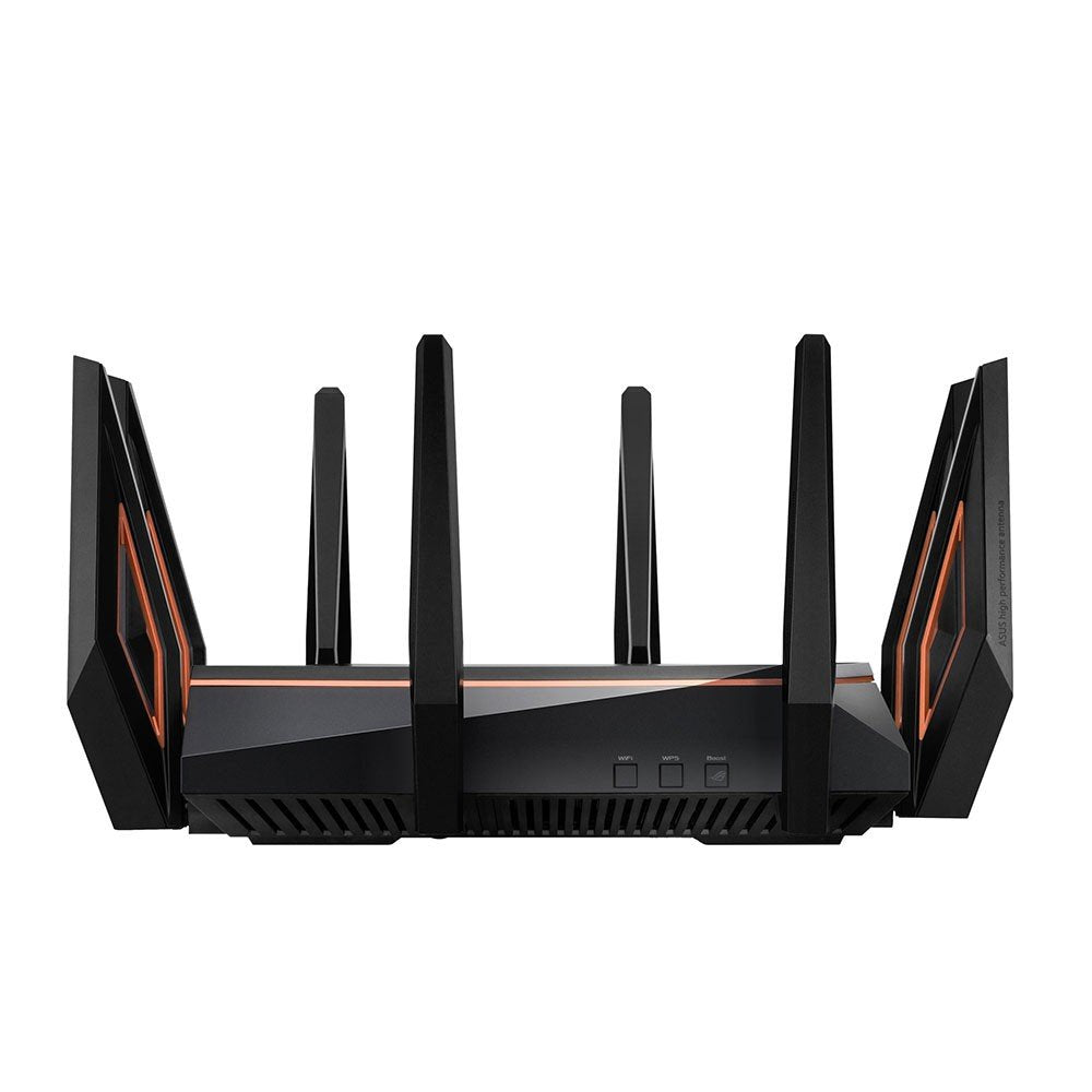 Asus Gt-Ax11000 Router Inalámbrico Gigabit Ethernet Tribanda [2,4 Ghz/5 Ghz/5 Ghz] 4g Negro