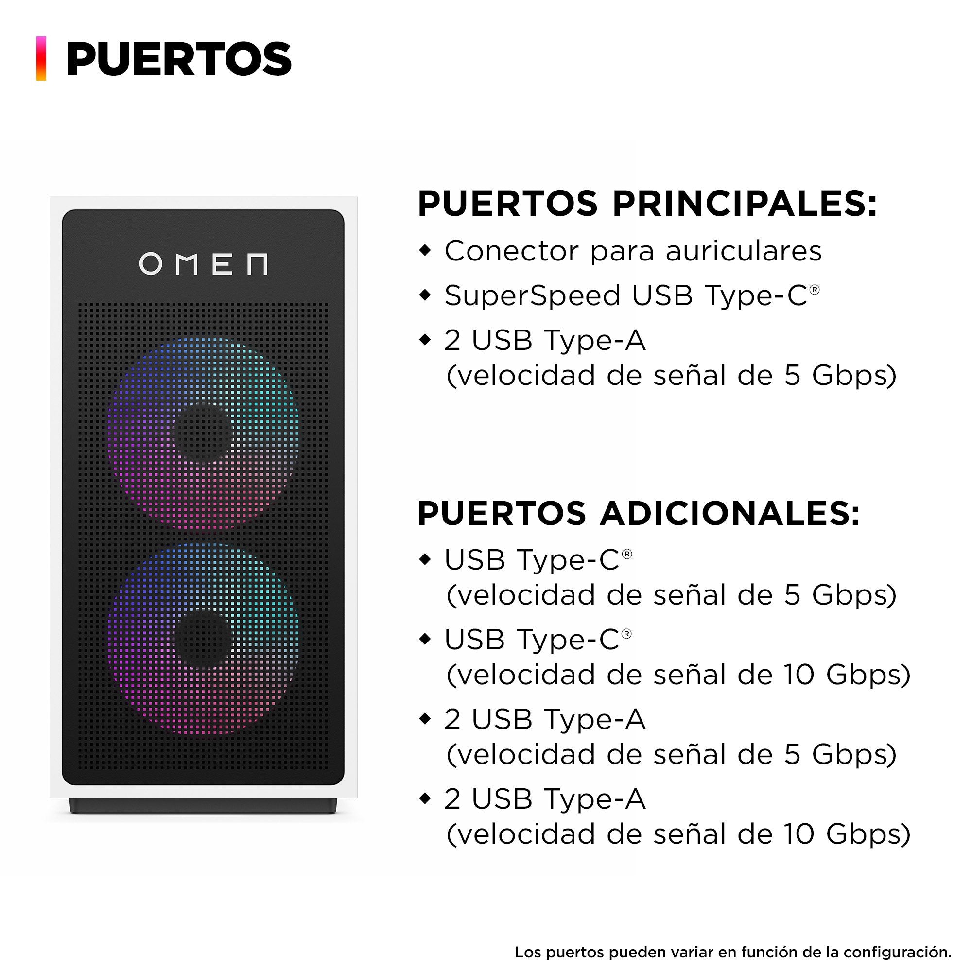 EAN 199251514937 - HP OMEN 35L Gaming GT16-0099ns Intel® Core™ i5 i5-14400F 32 GB DDR5-SDRAM 1 TB SSD NVIDIA GeForce RTX 5060 imagen 2