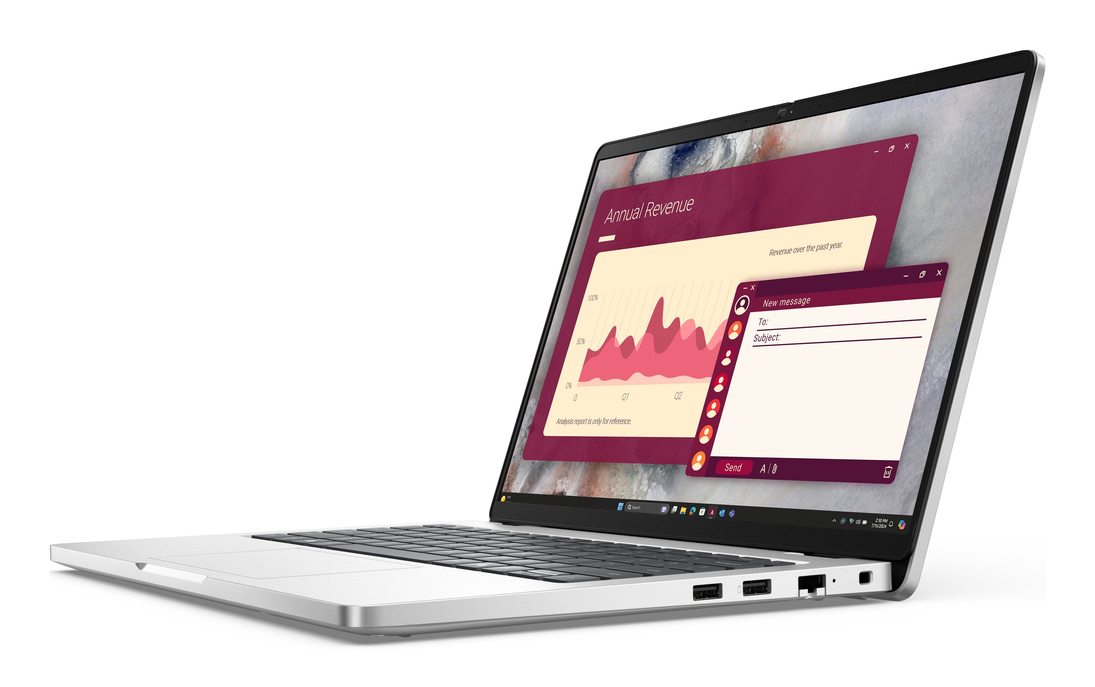 Portátil Dell Pro 14 Pc14250 U7 255u 16gb Ssd 512gb 14 " Fhd+ W11p