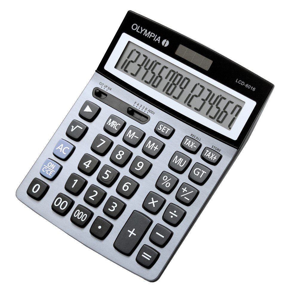 EAN 4030152046843 - Olympia LCD 6016 calculadora Escritorio Calculadora básica imagen 1