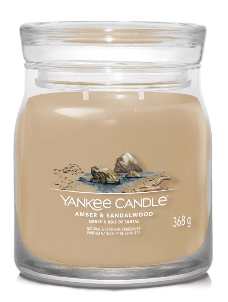Yc Signature - Swieca Srednia Amber & Sandalwood Yankee
