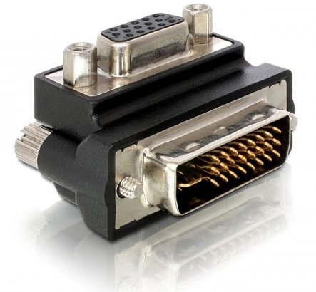 Delock Adaptador Vga Hembra > Dvi 29pin Macho Rechts Angular