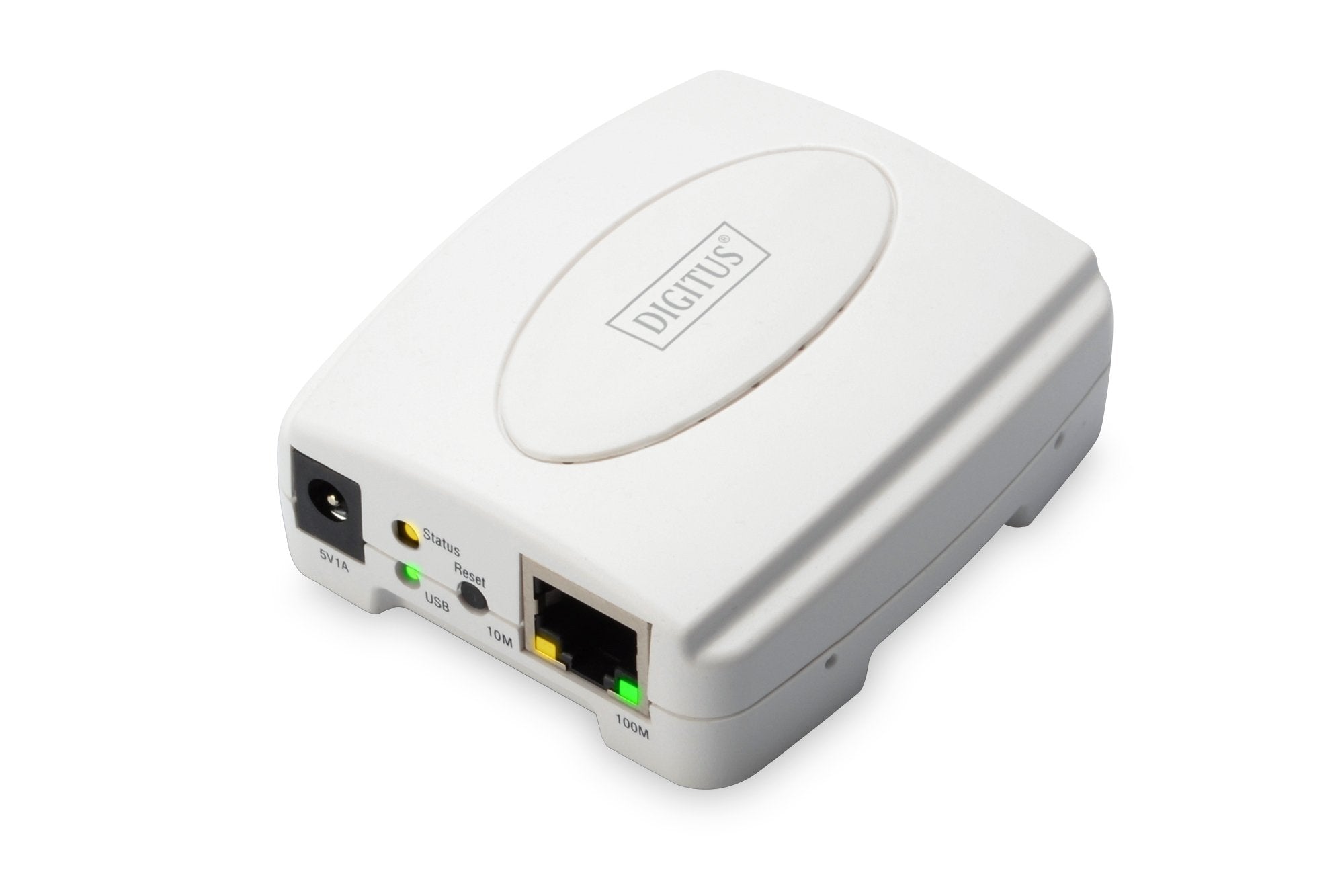 Servidor Digitus De Impresion Usb 1x Rj45, 1x Usb A 2.0