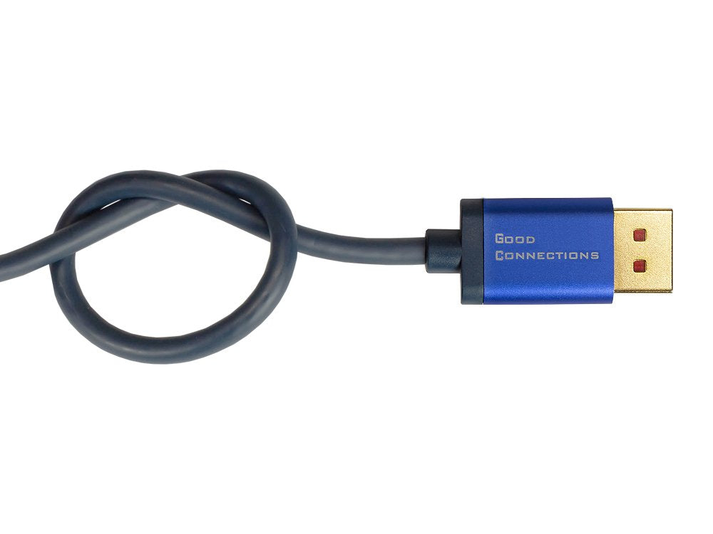 Cable Alcasa 4814-Sf005b Displayport 0,5 M Azul