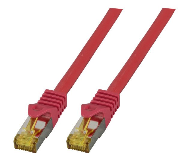 Efb Elektronik Mk7001.0,5r Cable De Red 0,5 M Cat6a S/Ftp (S-Stp) Rojo