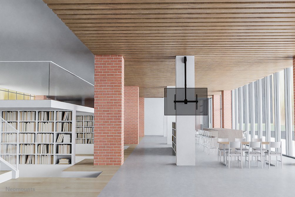 Soporte Techo Neomounts Deh 37"-70" 1tft 1gelenk H:106-156cm Máx.50 Schwa