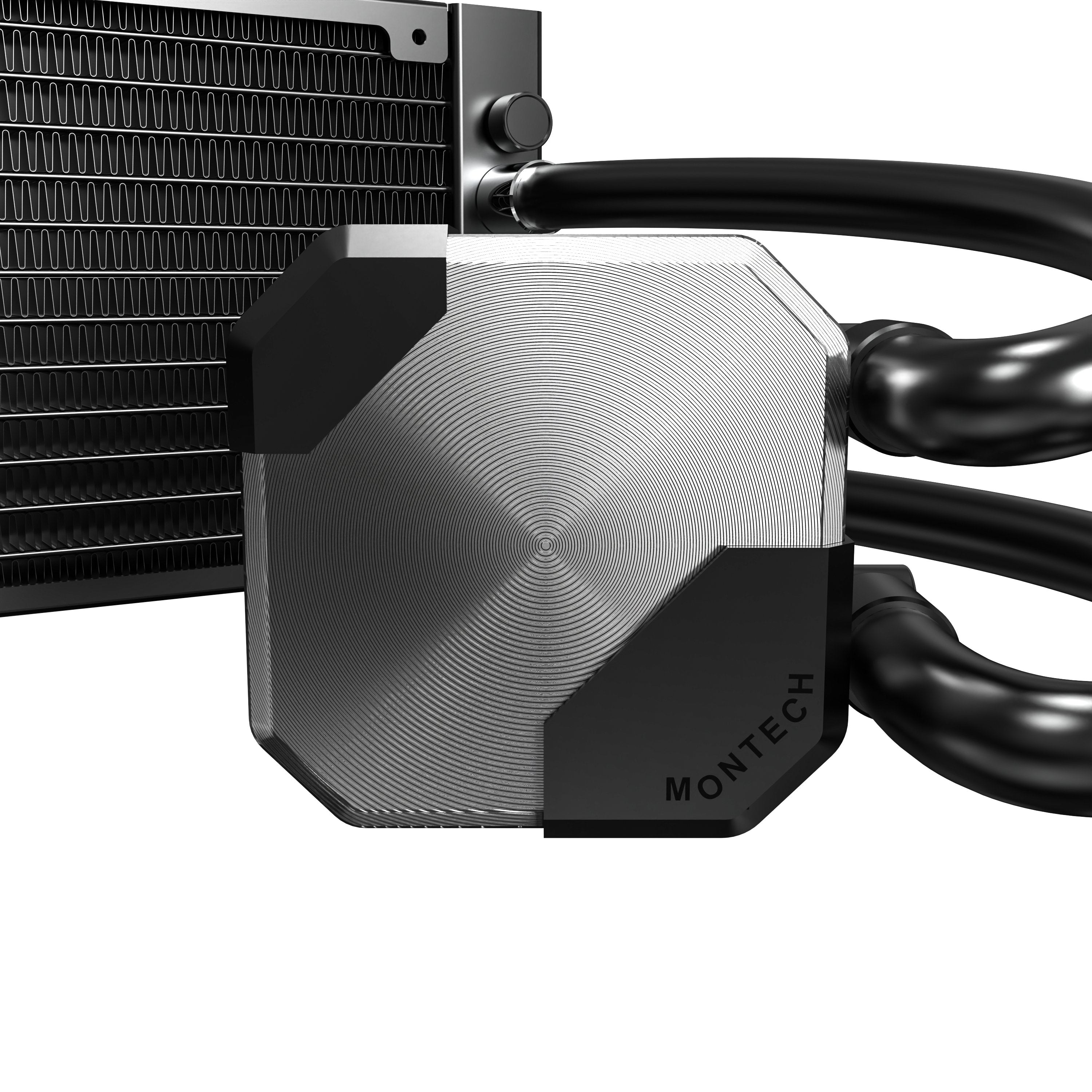 EAN 4710562748482 - Montech HyperFlow Silent 360 Procesador Sistema de refrigeración líquida todo en uno 12 cm Negro 1 pieza( imagen 6