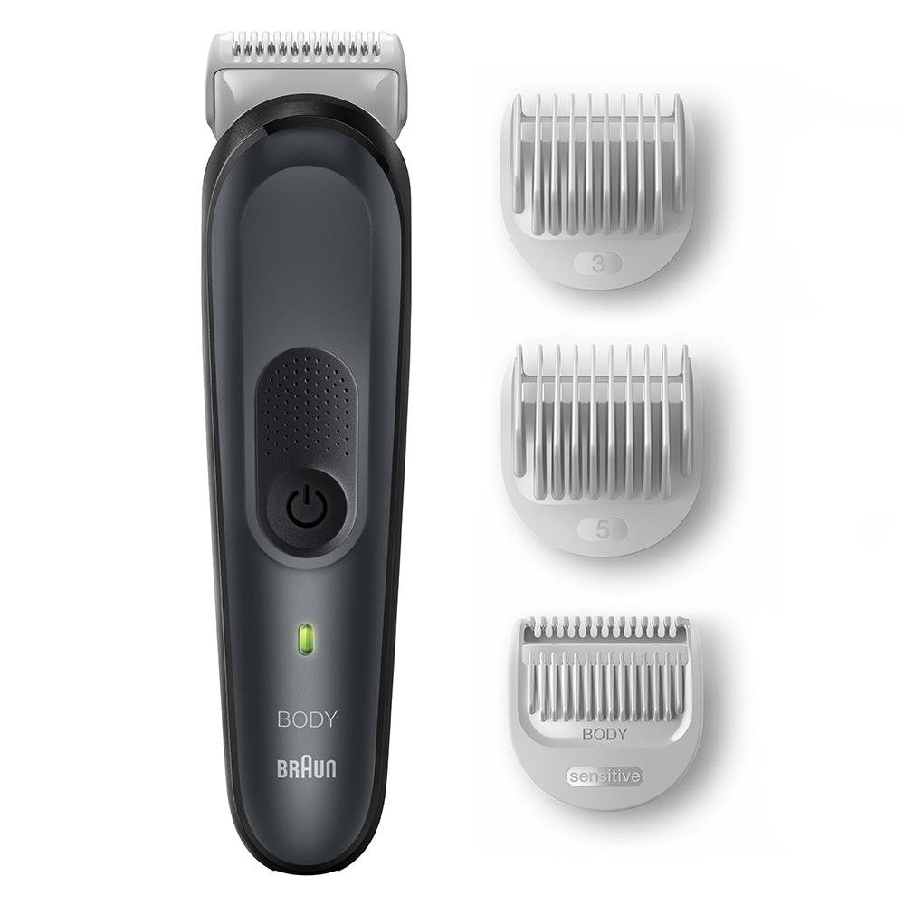 EAN 4210201417040 - Braun Series 3 BG3350 afeitadora corporal Negro, Gris imagen 1