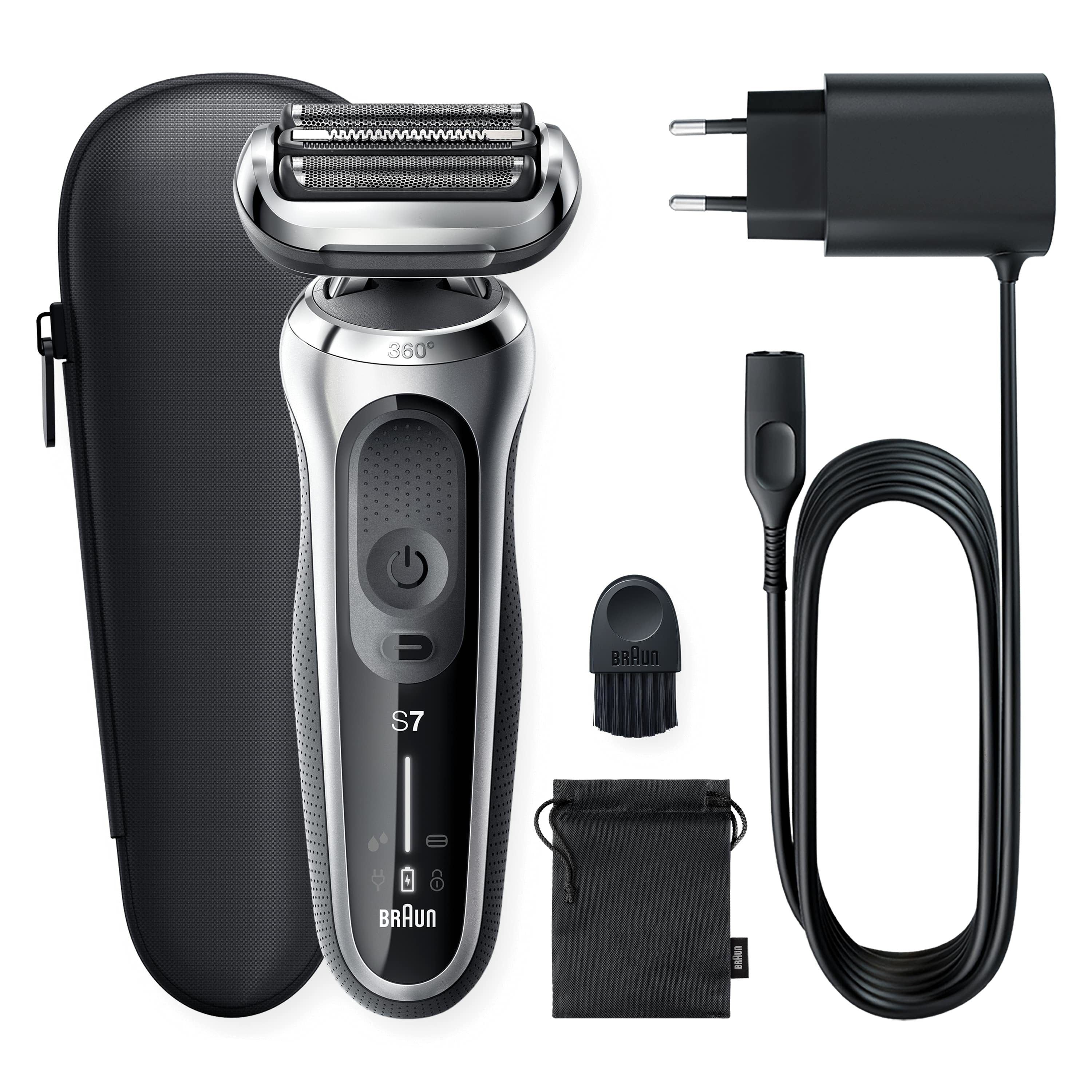 EAN 4210201433705 - Braun Series 7 71-S1000s Máquina de afeitar de láminas Plata imagen 5